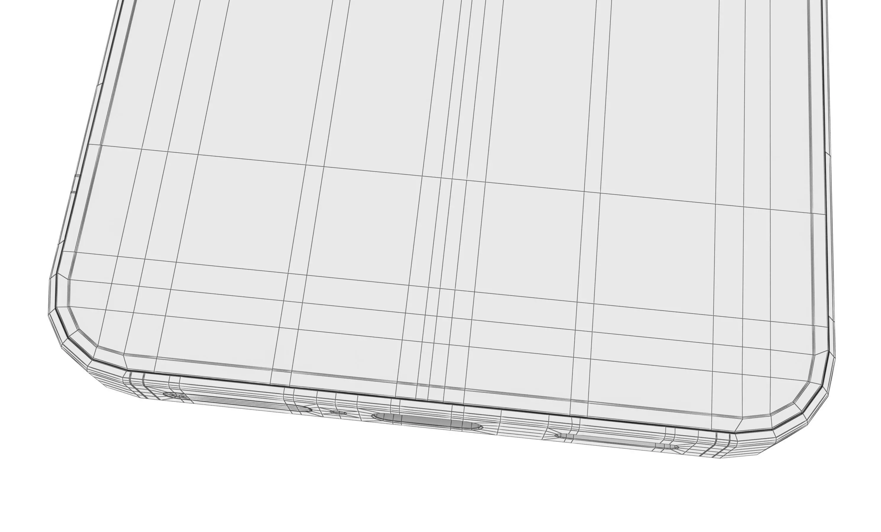 Samsung Galaxy S25 FE Jetblack 3D model_27