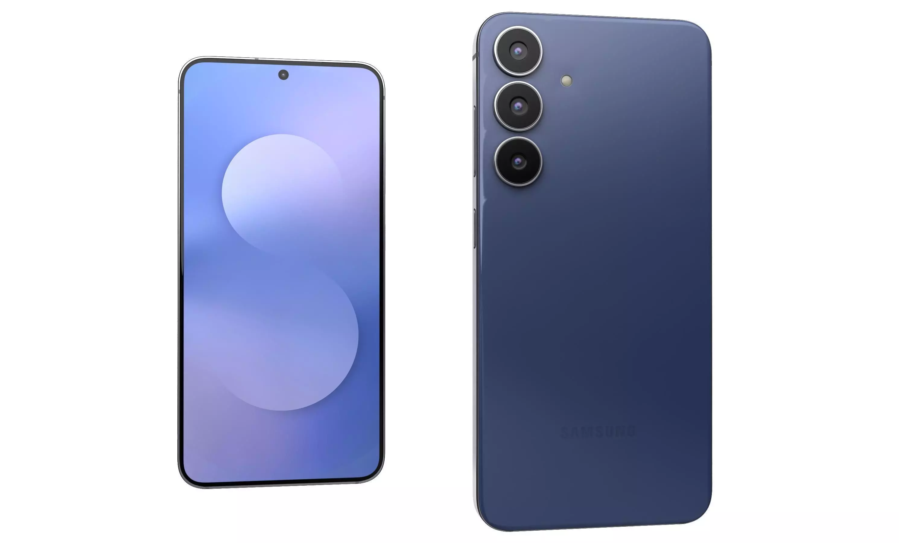 Samsung Galaxy S25 FE Navy 3D model_0