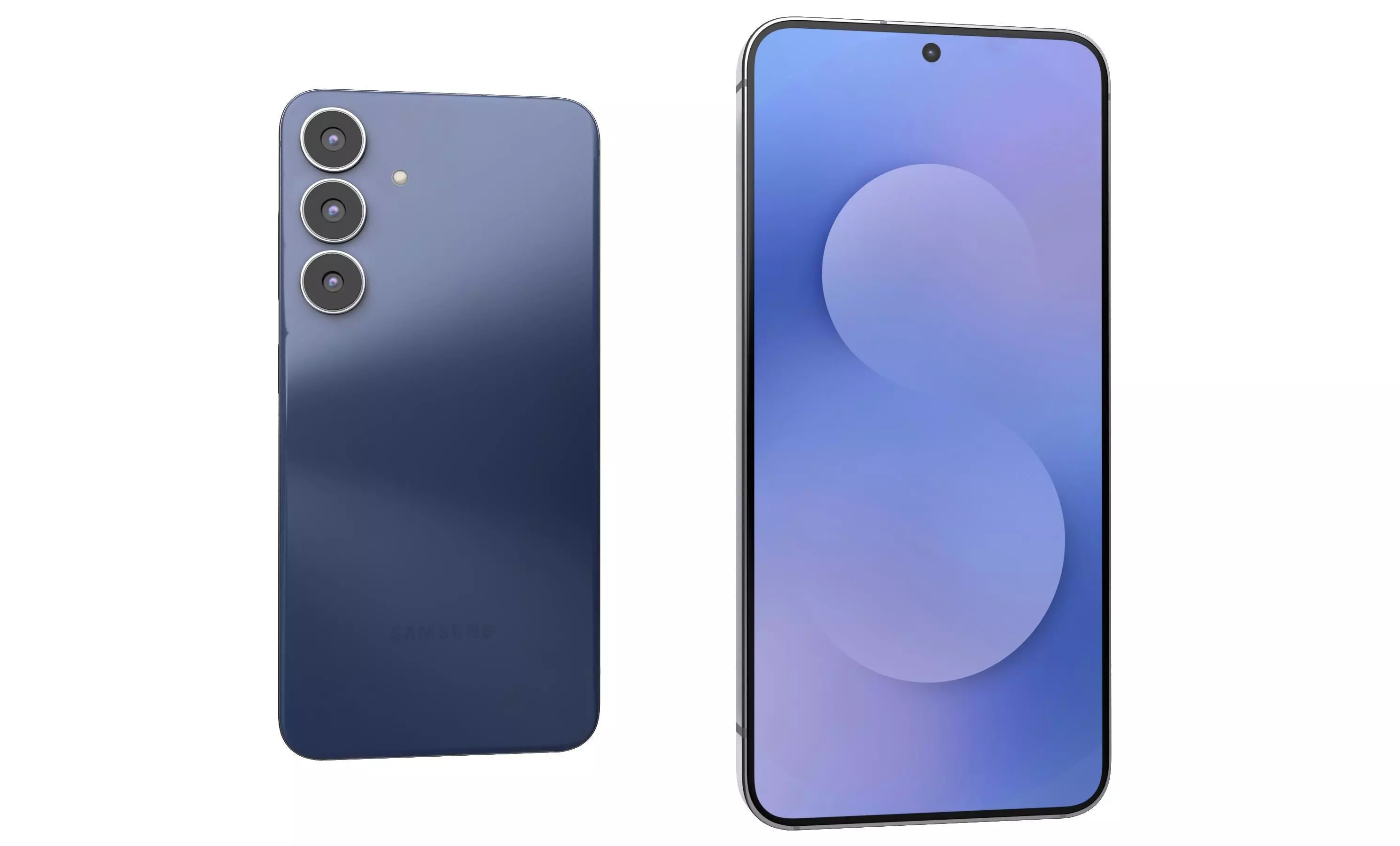 Samsung Galaxy S25 FE Navy 3D model_2