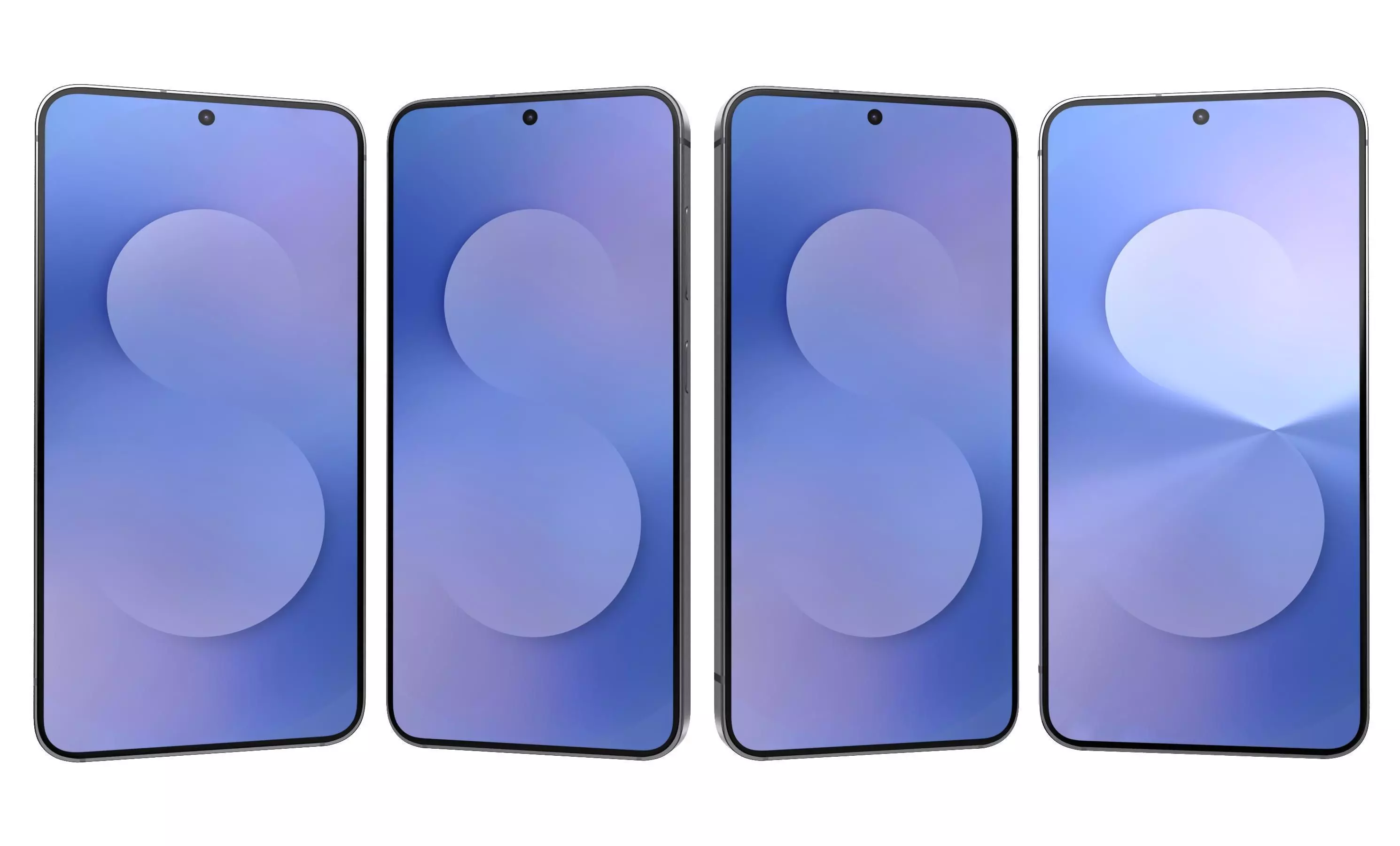 Samsung Galaxy S25 FE Navy 3D model_27