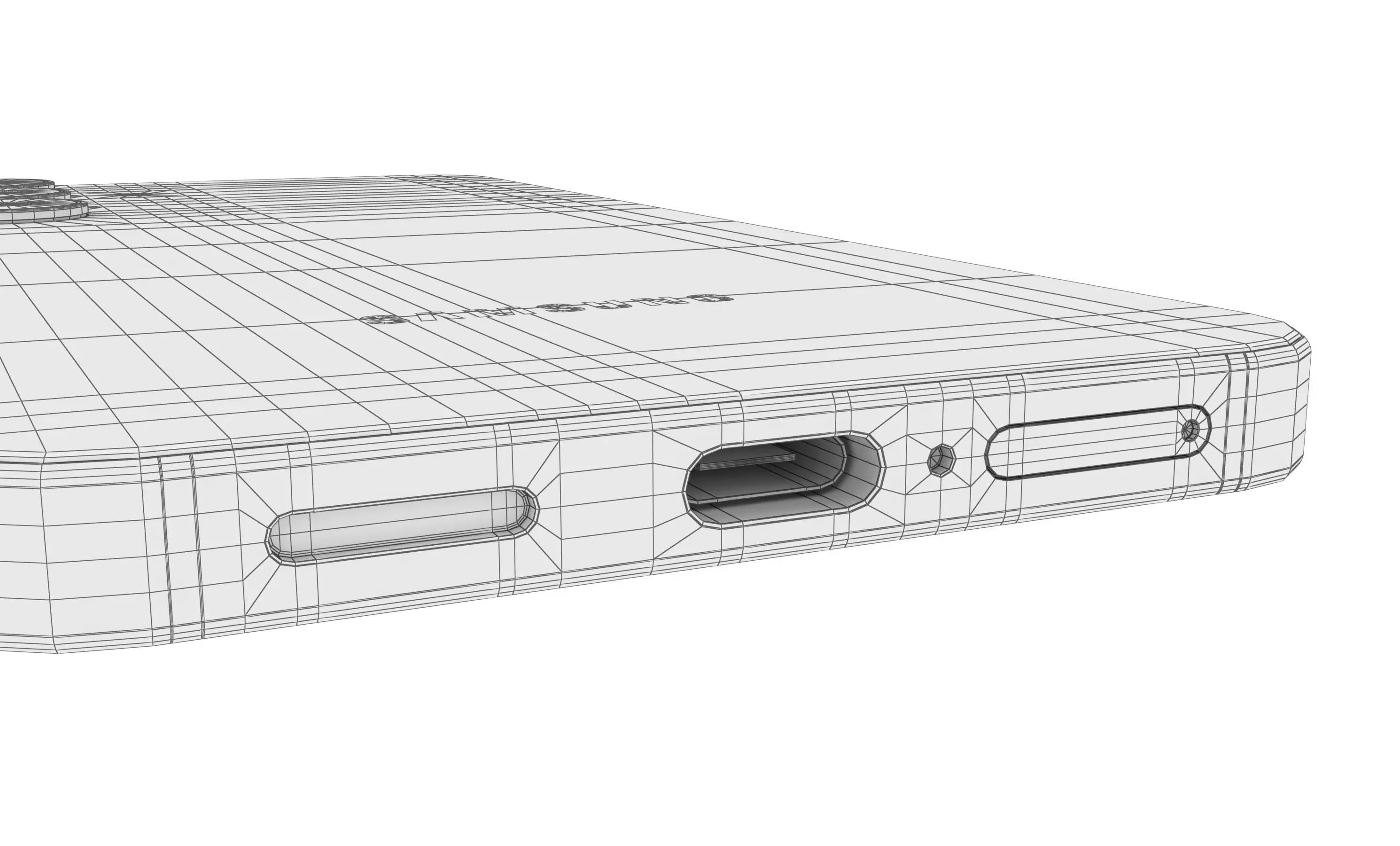 Samsung Galaxy S25 FE Navy 3D model_26