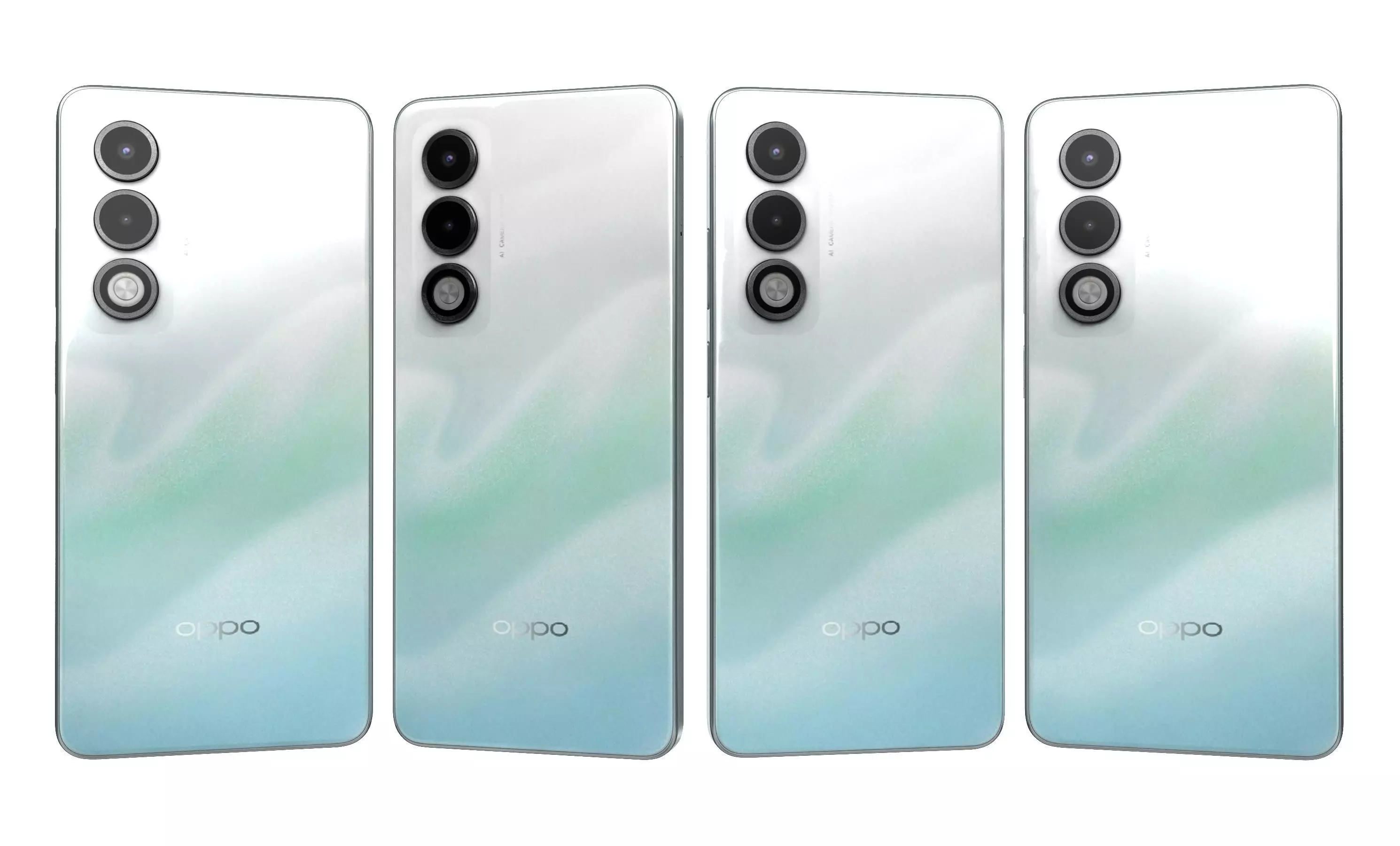 OPPO A5i Pro 5G Breeze Blue 3D model_26