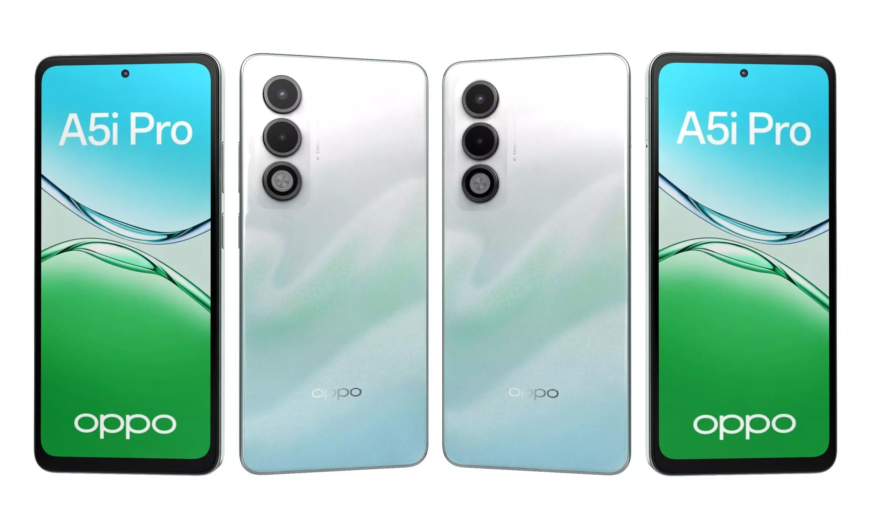 OPPO A5i Pro 5G Breeze Blue 3D model_27