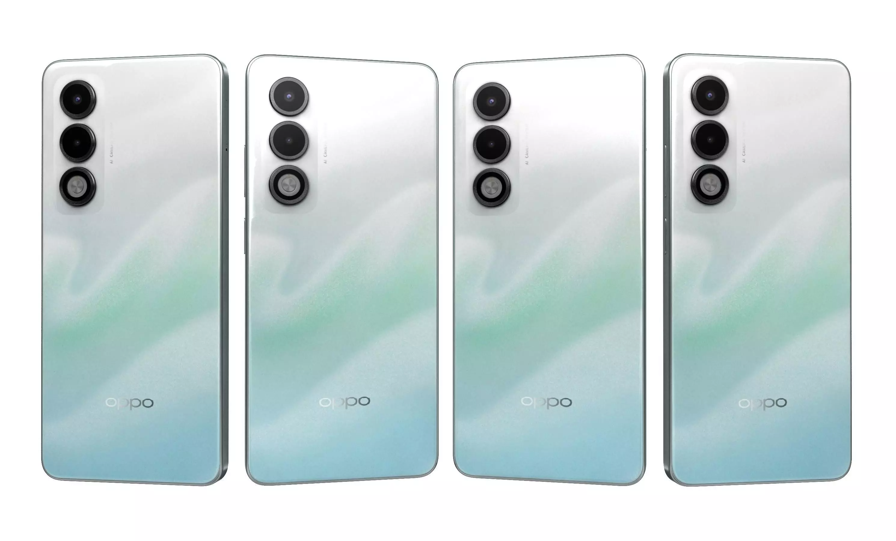 OPPO A5i Pro 5G Breeze Blue 3D model_28