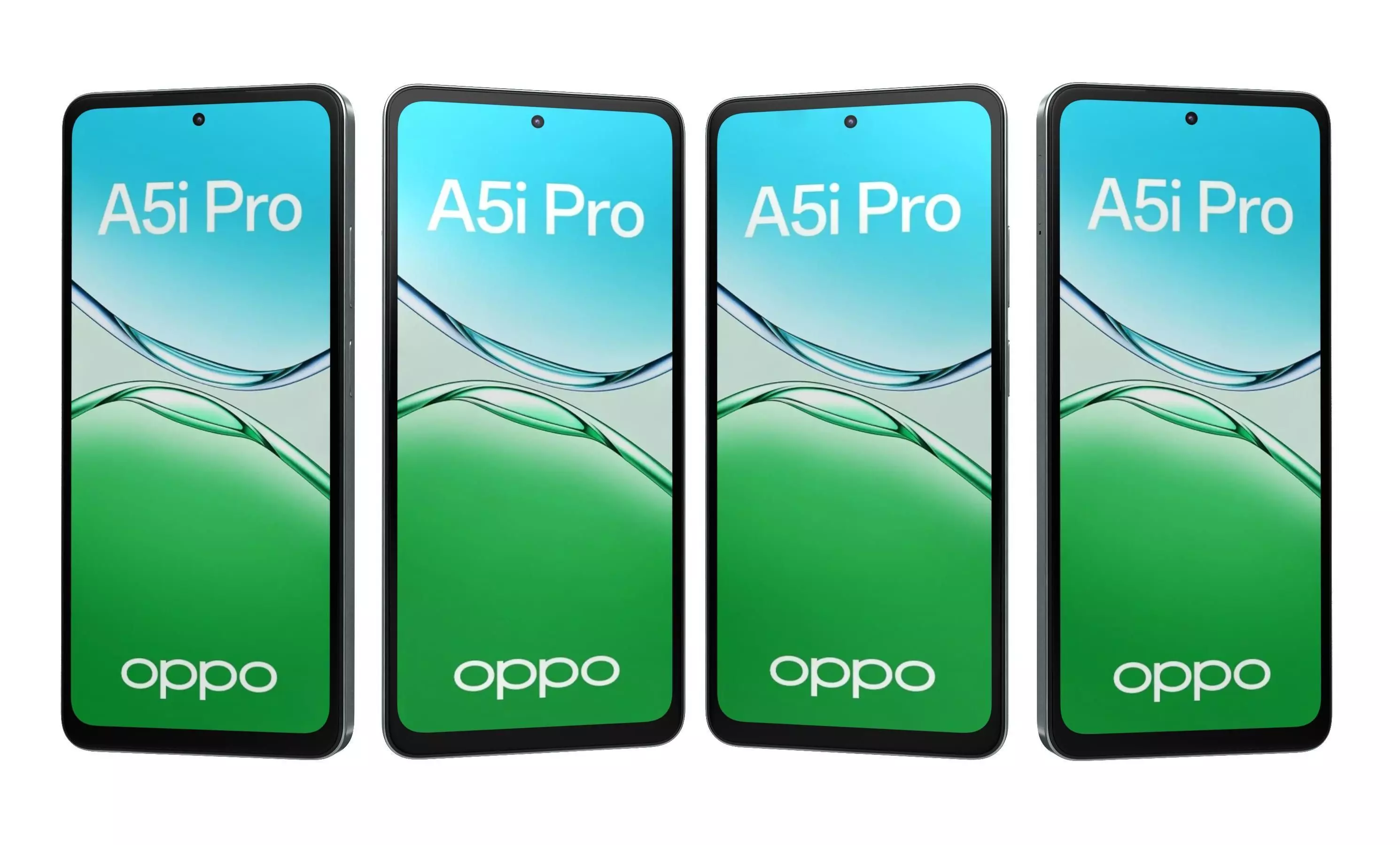 OPPO A5i Pro 5G Breeze Blue 3D model_30