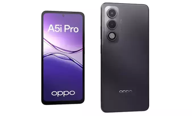 OPPO A5i Pro 5G Midnight Purple 3D model