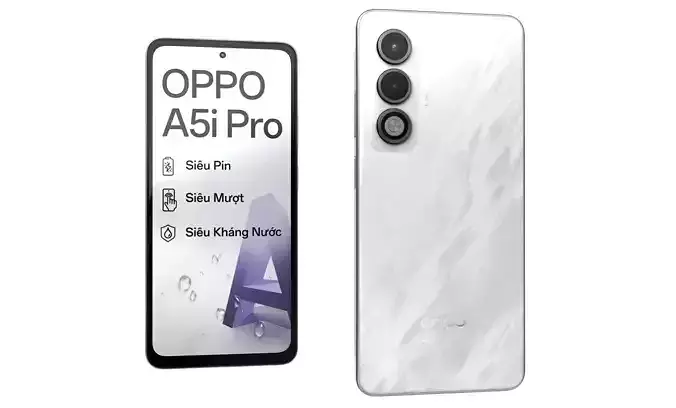 OPPO A5i Pro 5G Mist White 3D model
