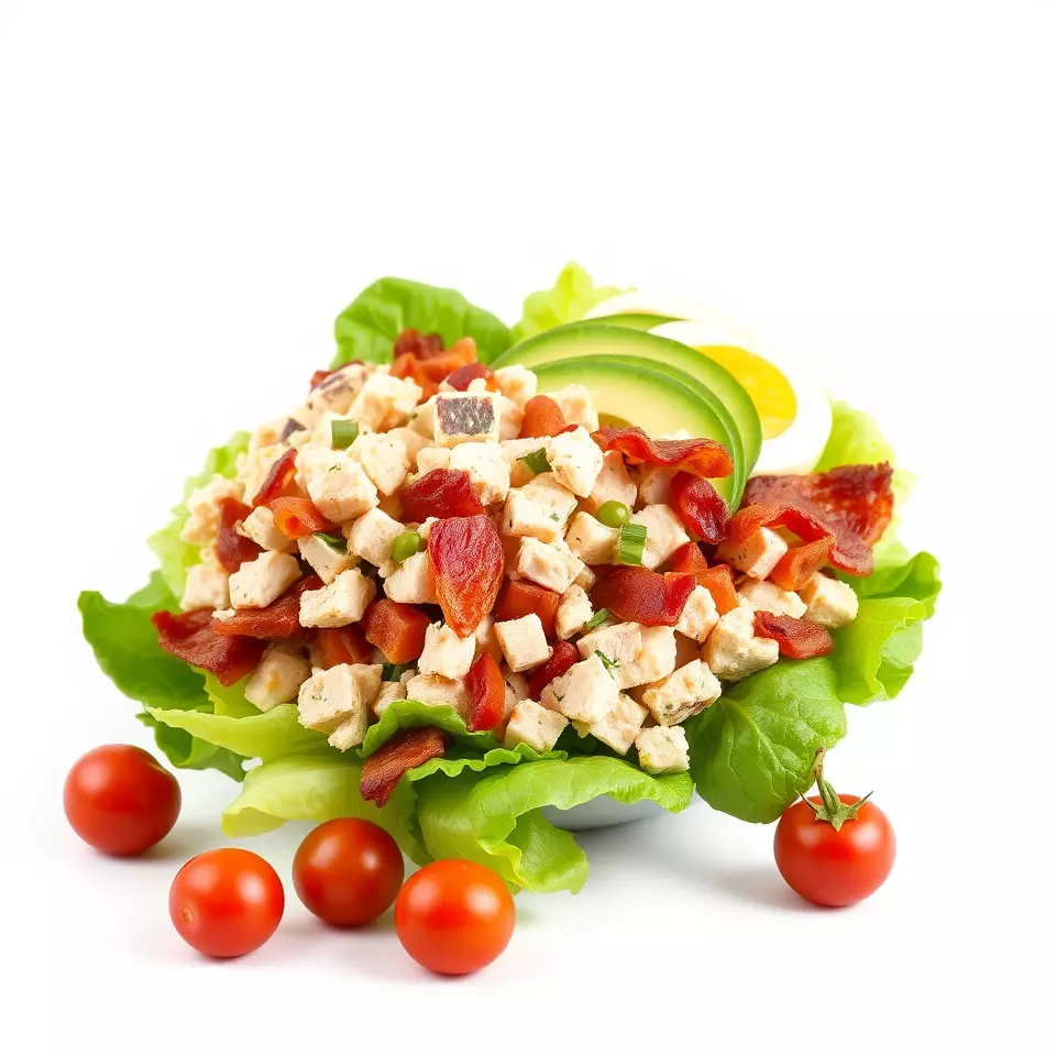 Crisp Cobb Salad model pack Low-poly 3D model_3