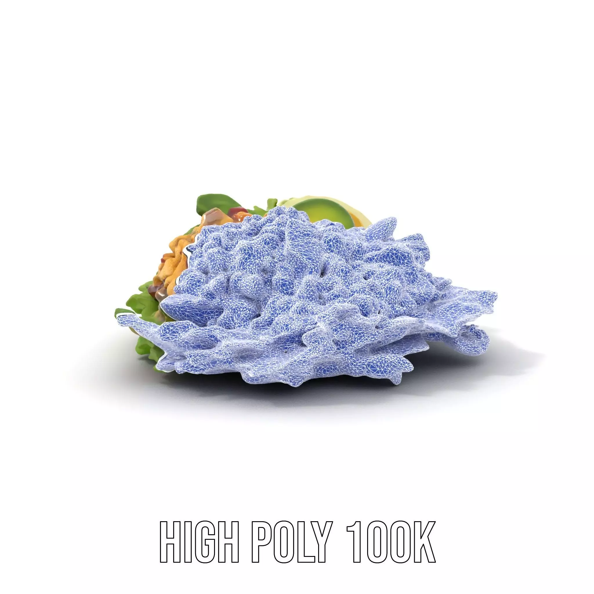 Crisp Cobb Salad model pack Low-poly 3D model_30