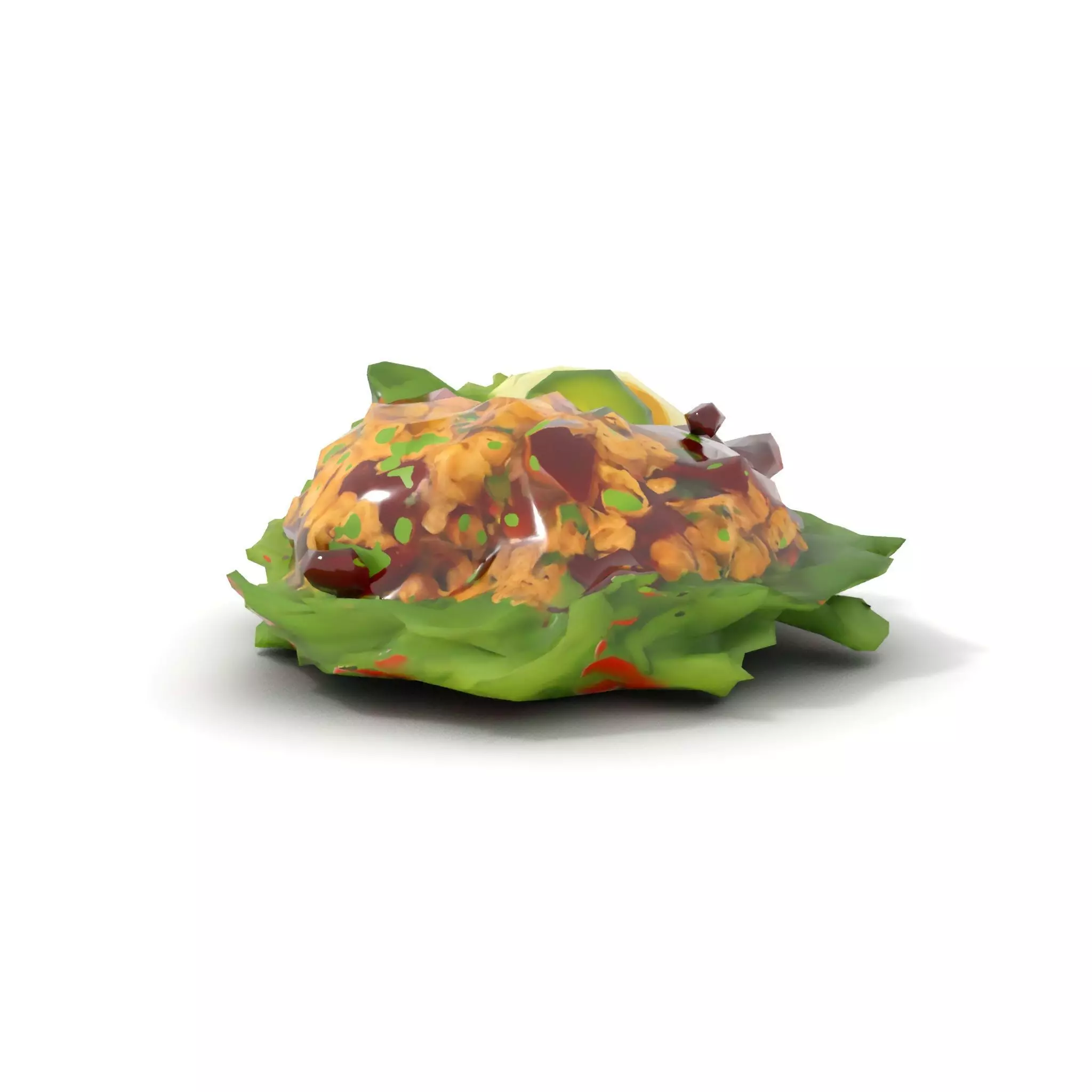 Crisp Cobb Salad model pack Low-poly 3D model_8