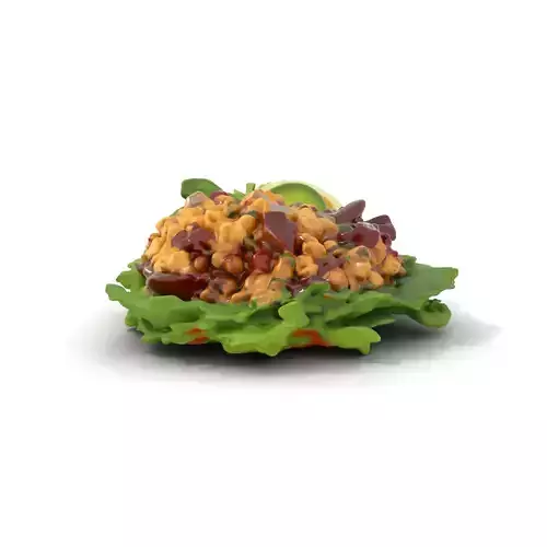 Crisp Cobb Salad model pack Low-poly 3D model