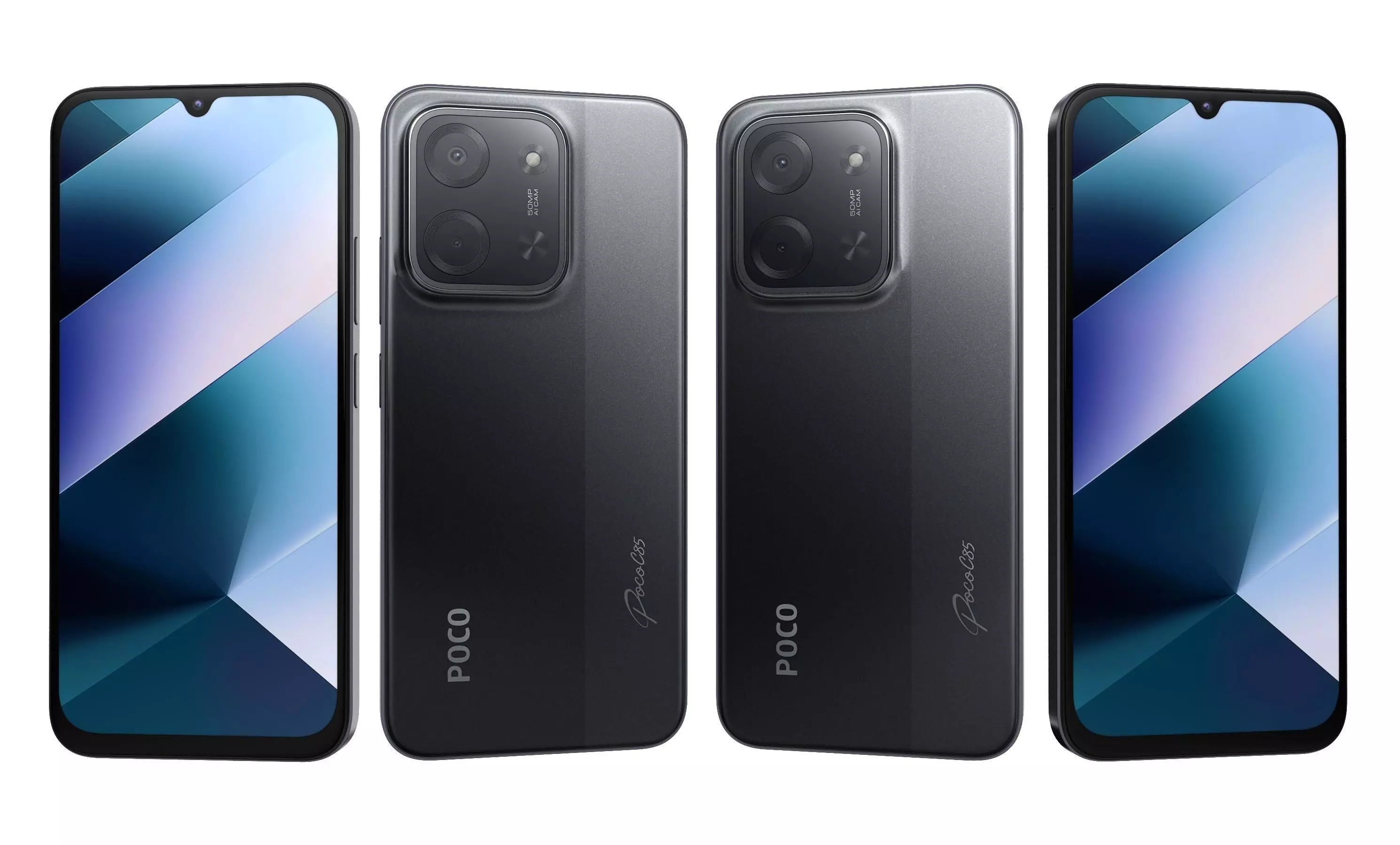 Xiaomi Poco C85 4G All Colors 3D model_3