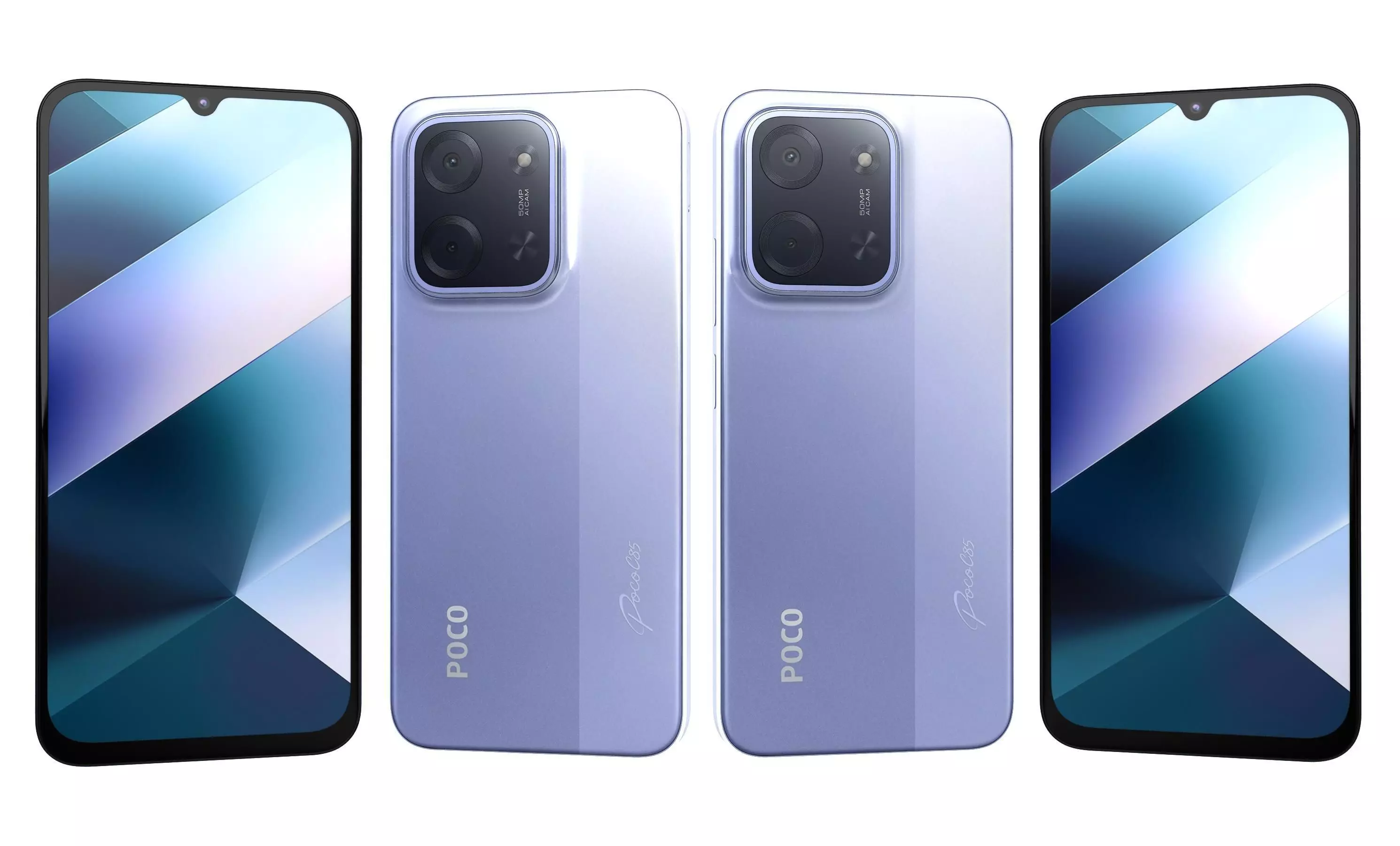 Xiaomi Poco C85 4G All Colors 3D model_15