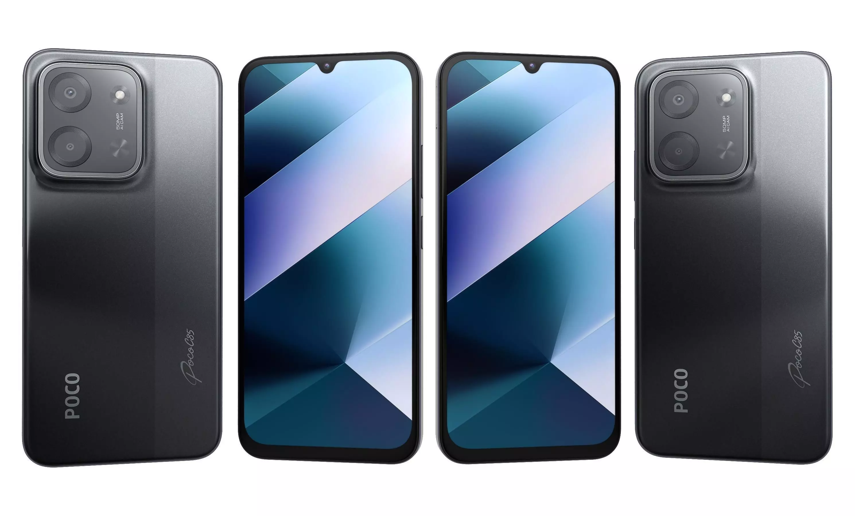 Xiaomi Poco C85 4G All Colors 3D model_10