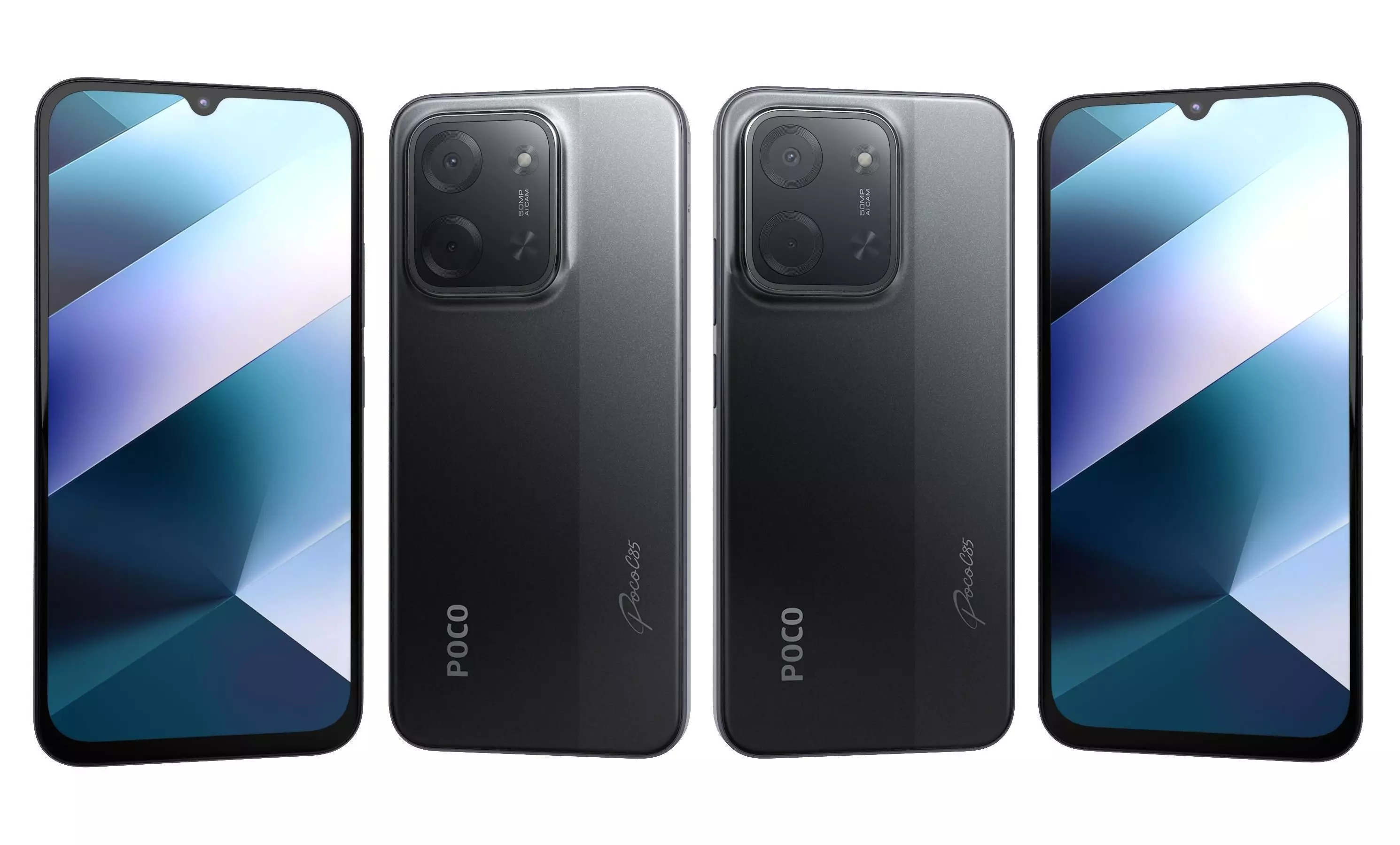 Xiaomi Poco C85 4G All Colors 3D model_27