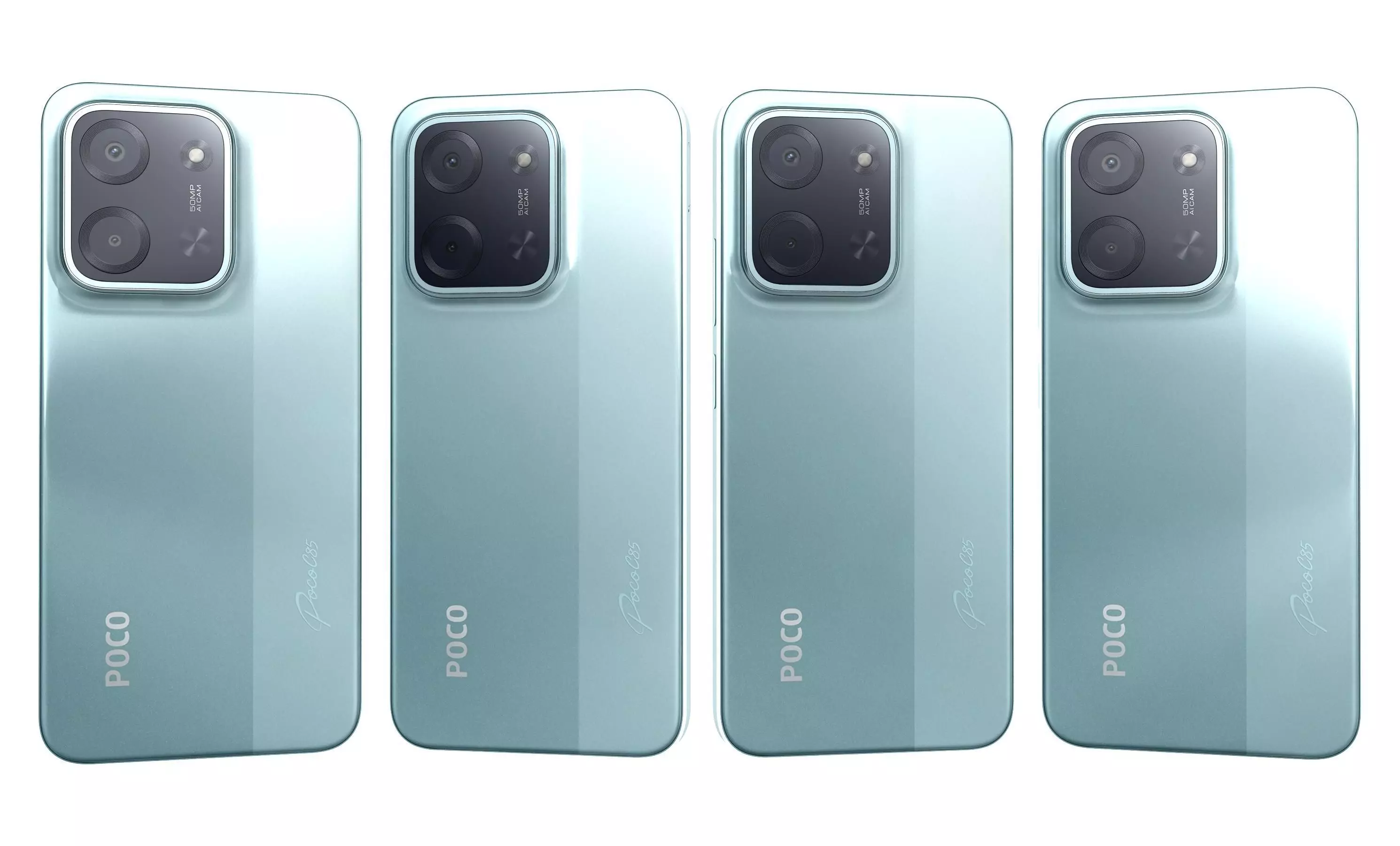 Xiaomi Poco C85 4G All Colors 3D model_9