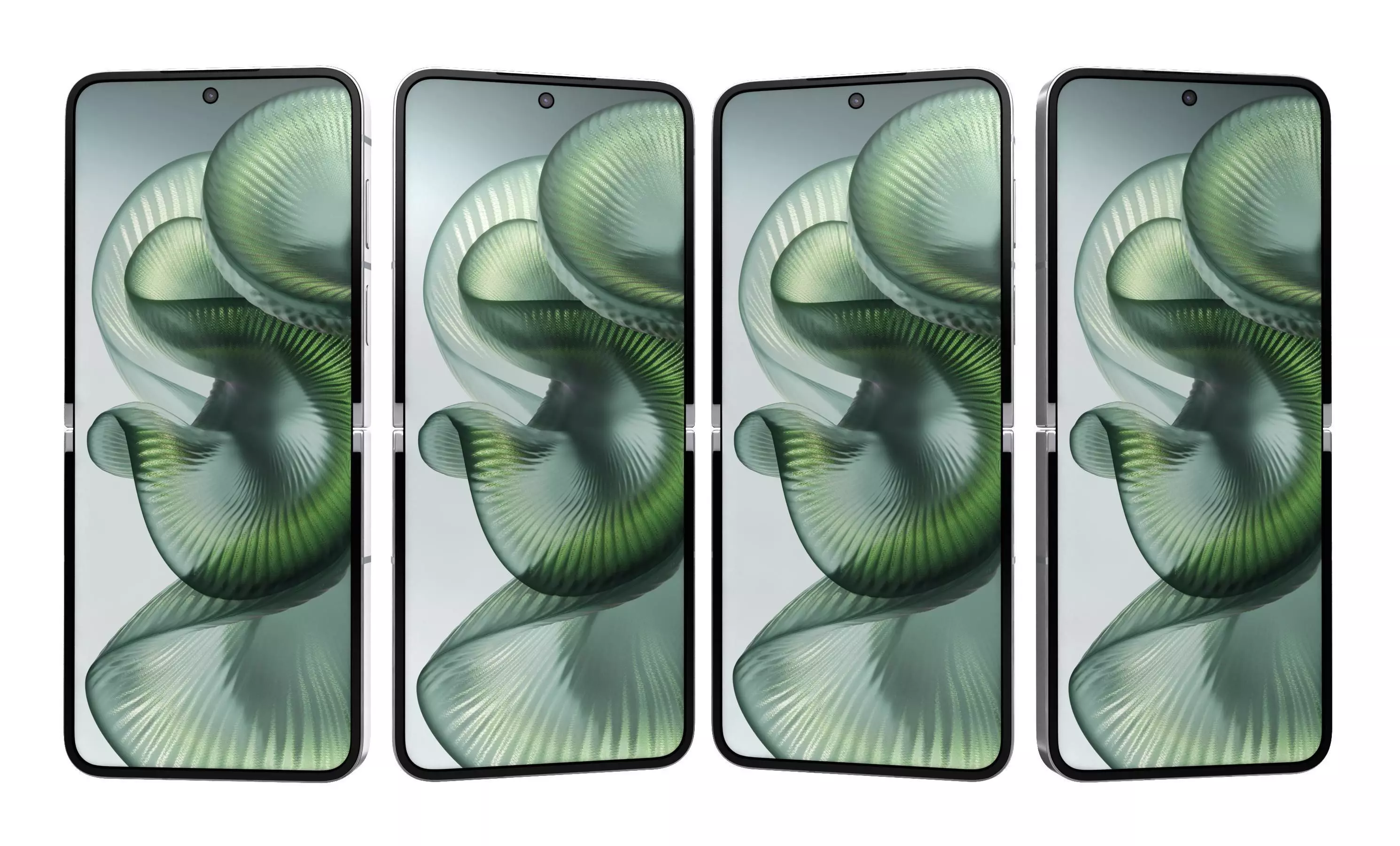 Xiaomi MIX Flip 2 Shadow Cyan 3D model_16