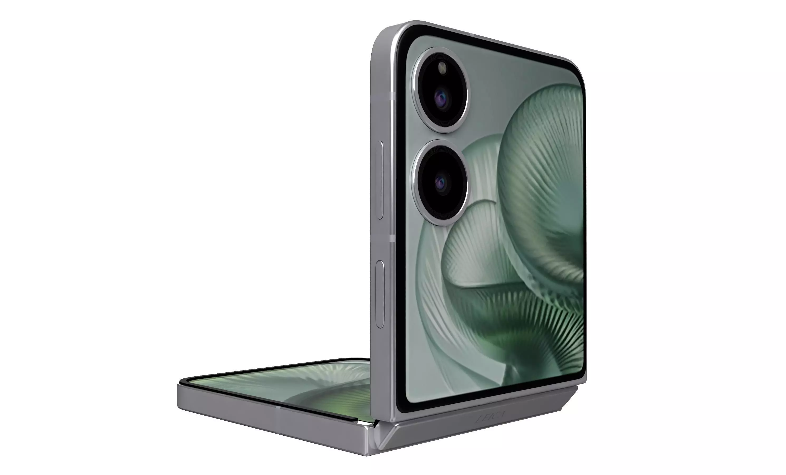 Xiaomi MIX Flip 2 Shadow Cyan 3D model_6
