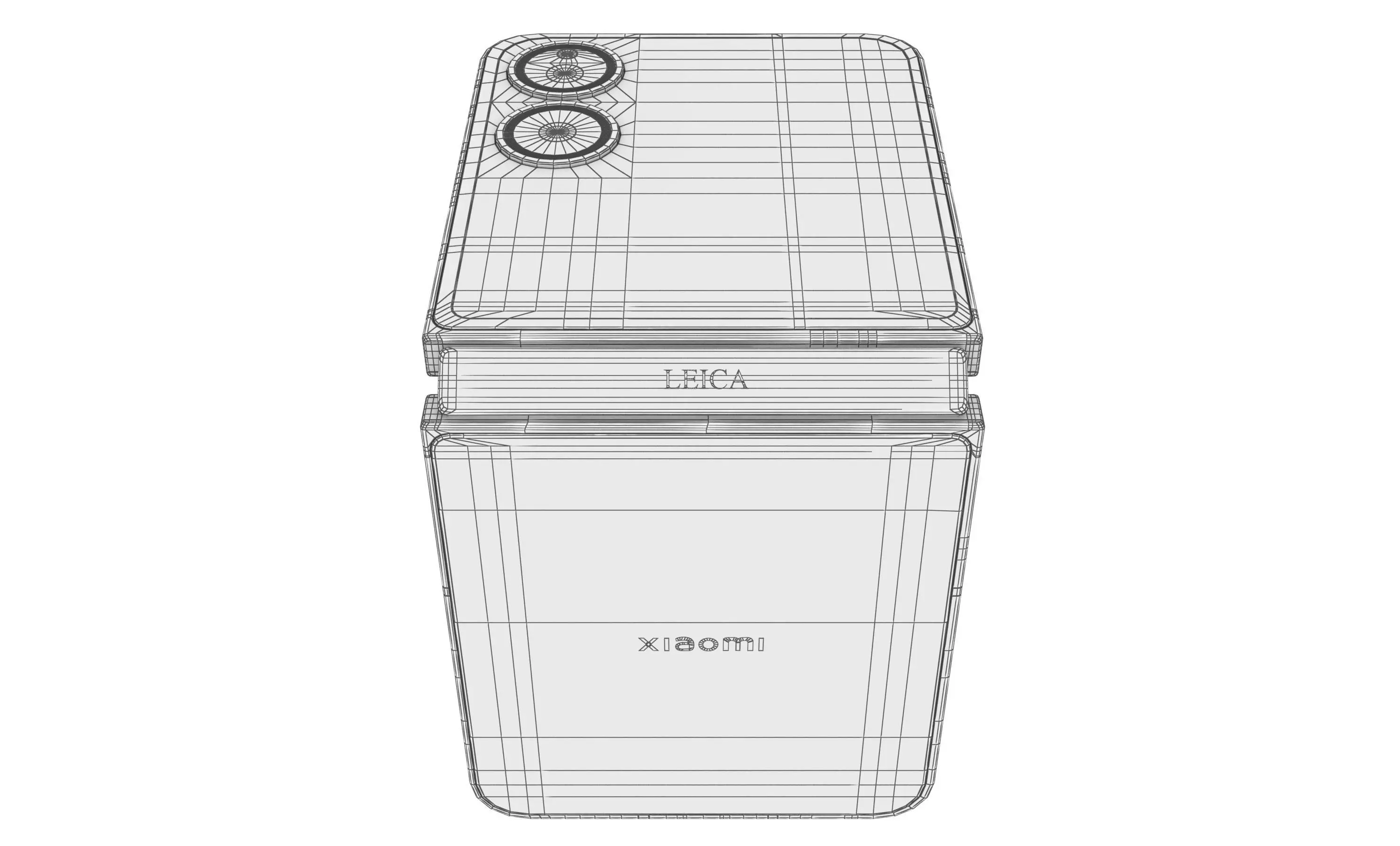 Xiaomi MIX Flip 2 Shadow Cyan 3D model_26