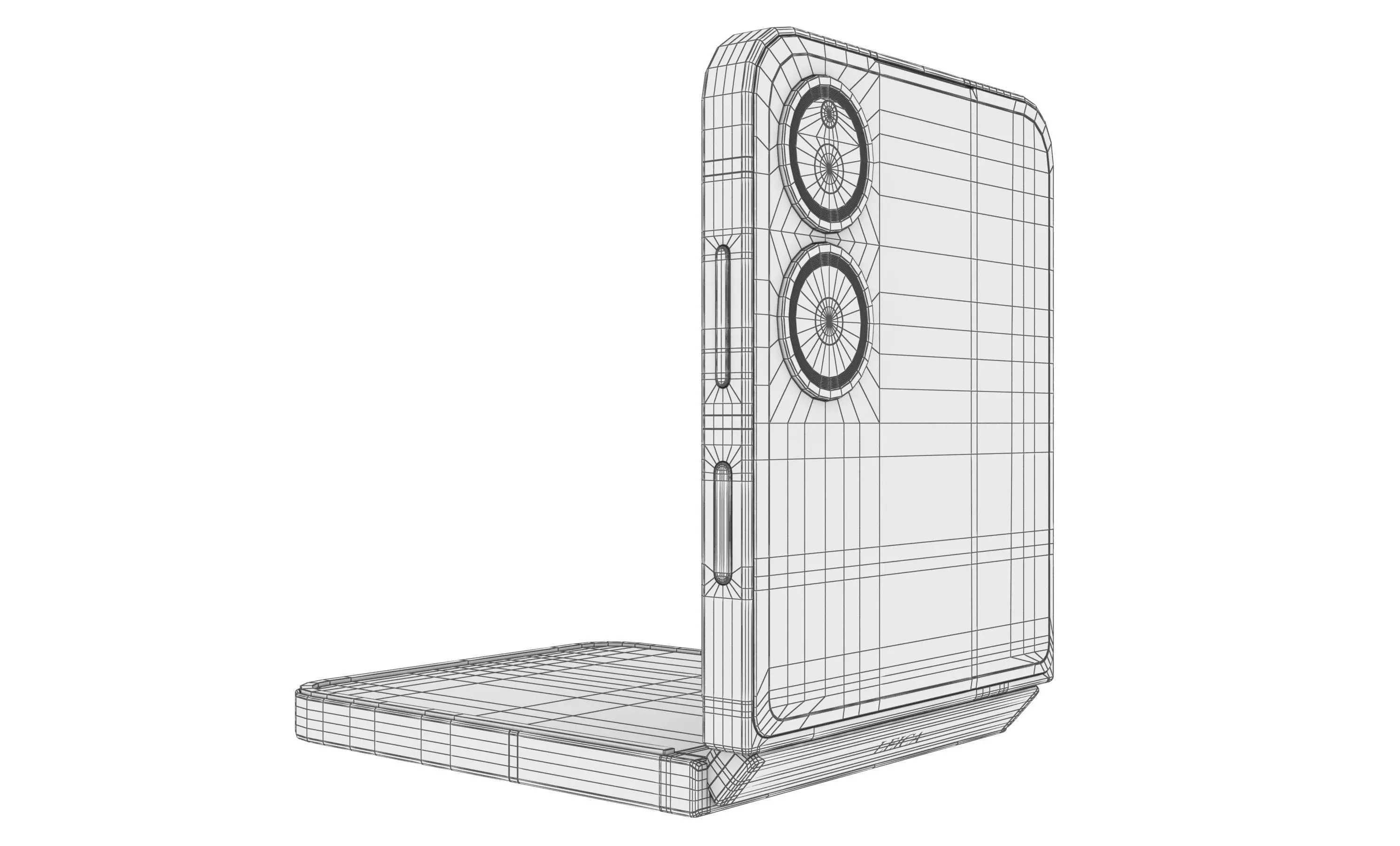 Xiaomi MIX Flip 2 Shadow Cyan 3D model_25