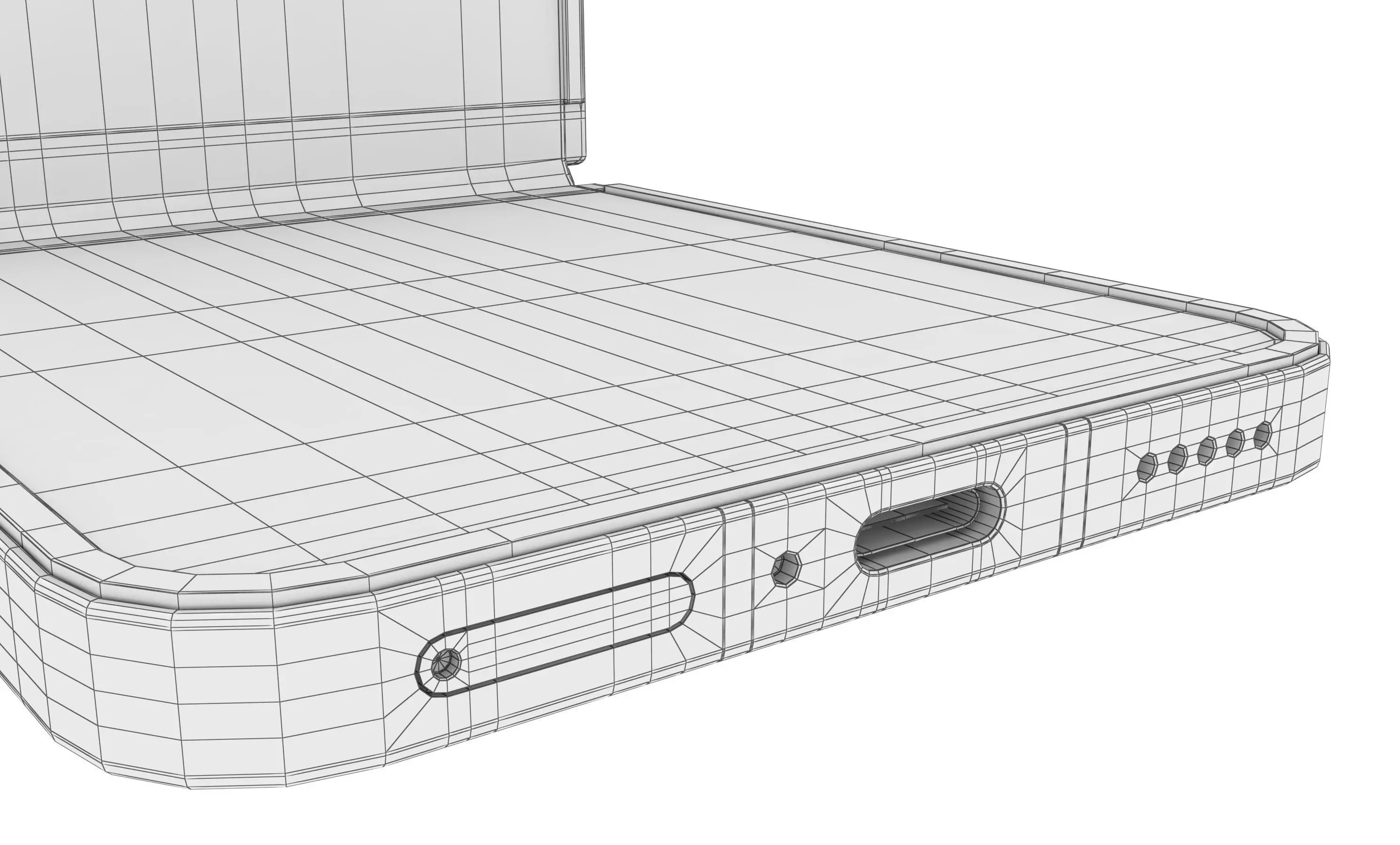 Xiaomi MIX Flip 2 Shadow Cyan 3D model_32