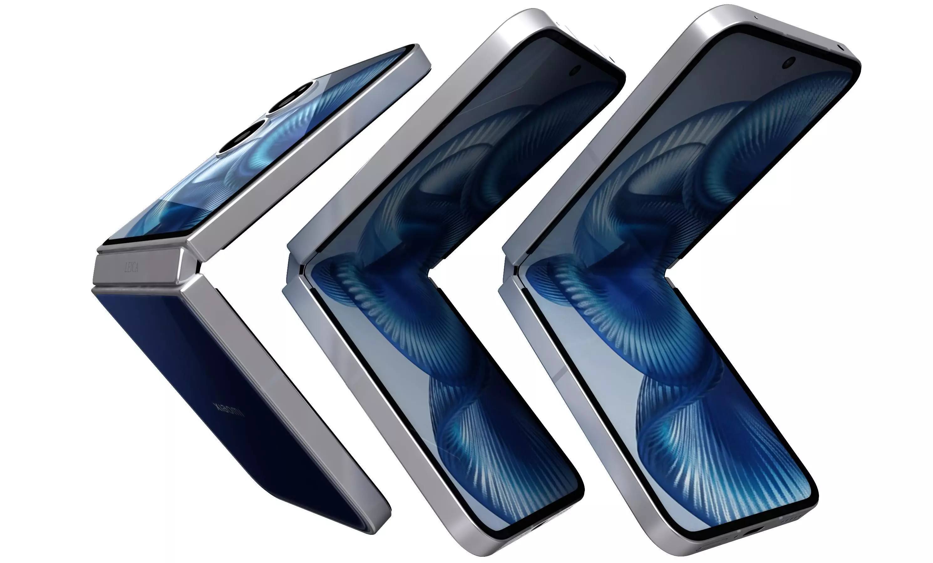 Xiaomi MIX Flip 2 Deep Sea Blue 3D model_33