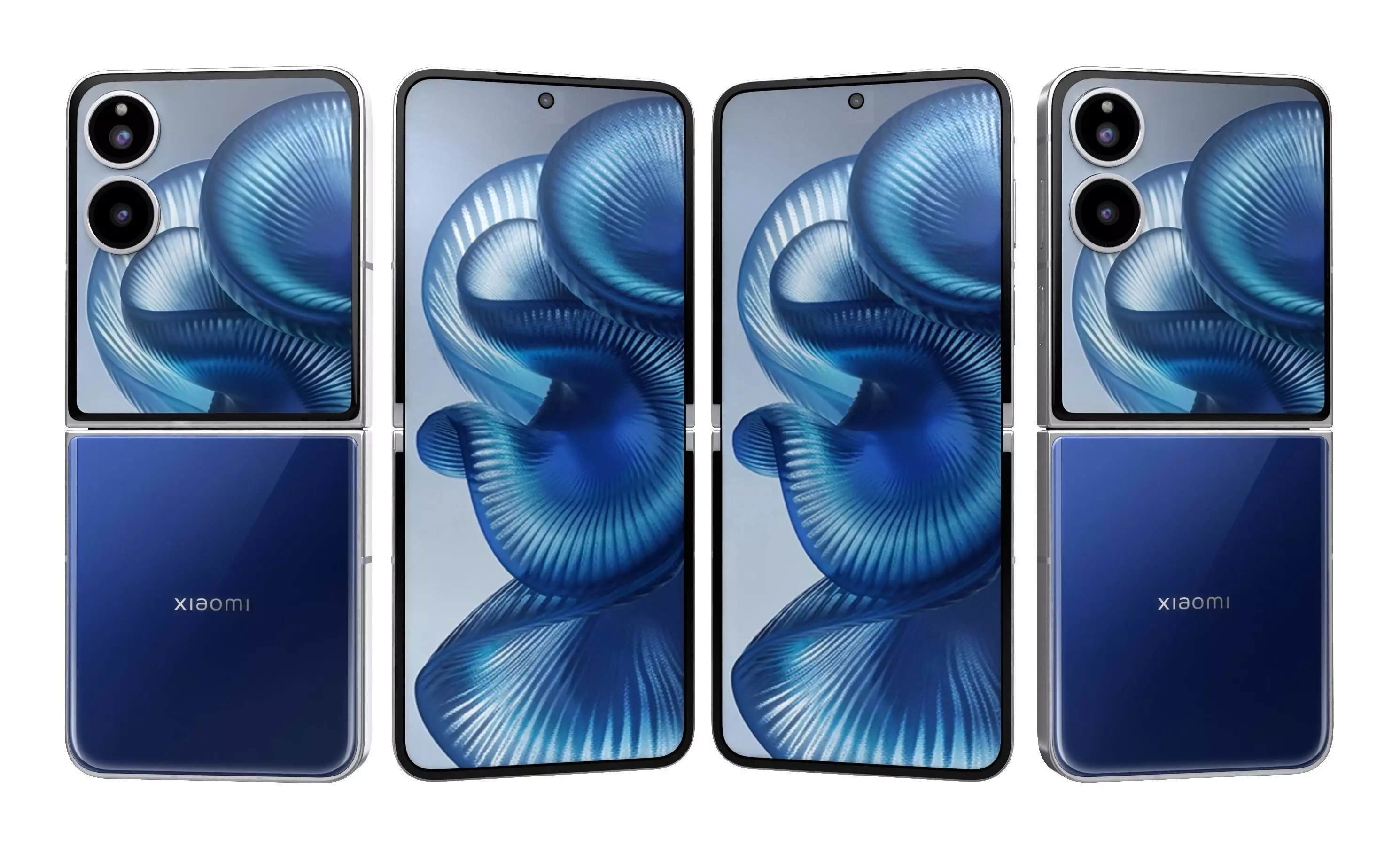 Xiaomi MIX Flip 2 Deep Sea Blue 3D model_8