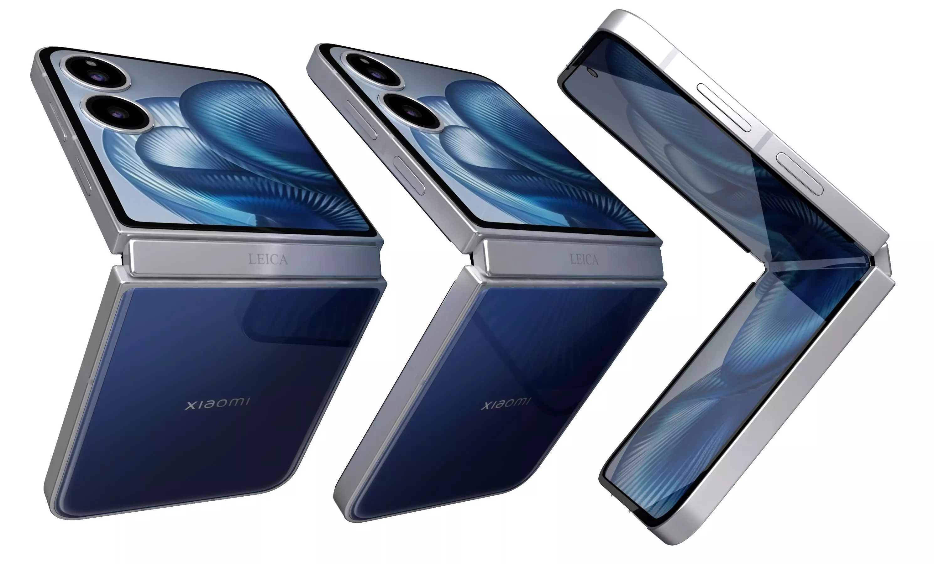 Xiaomi MIX Flip 2 Deep Sea Blue 3D model_34