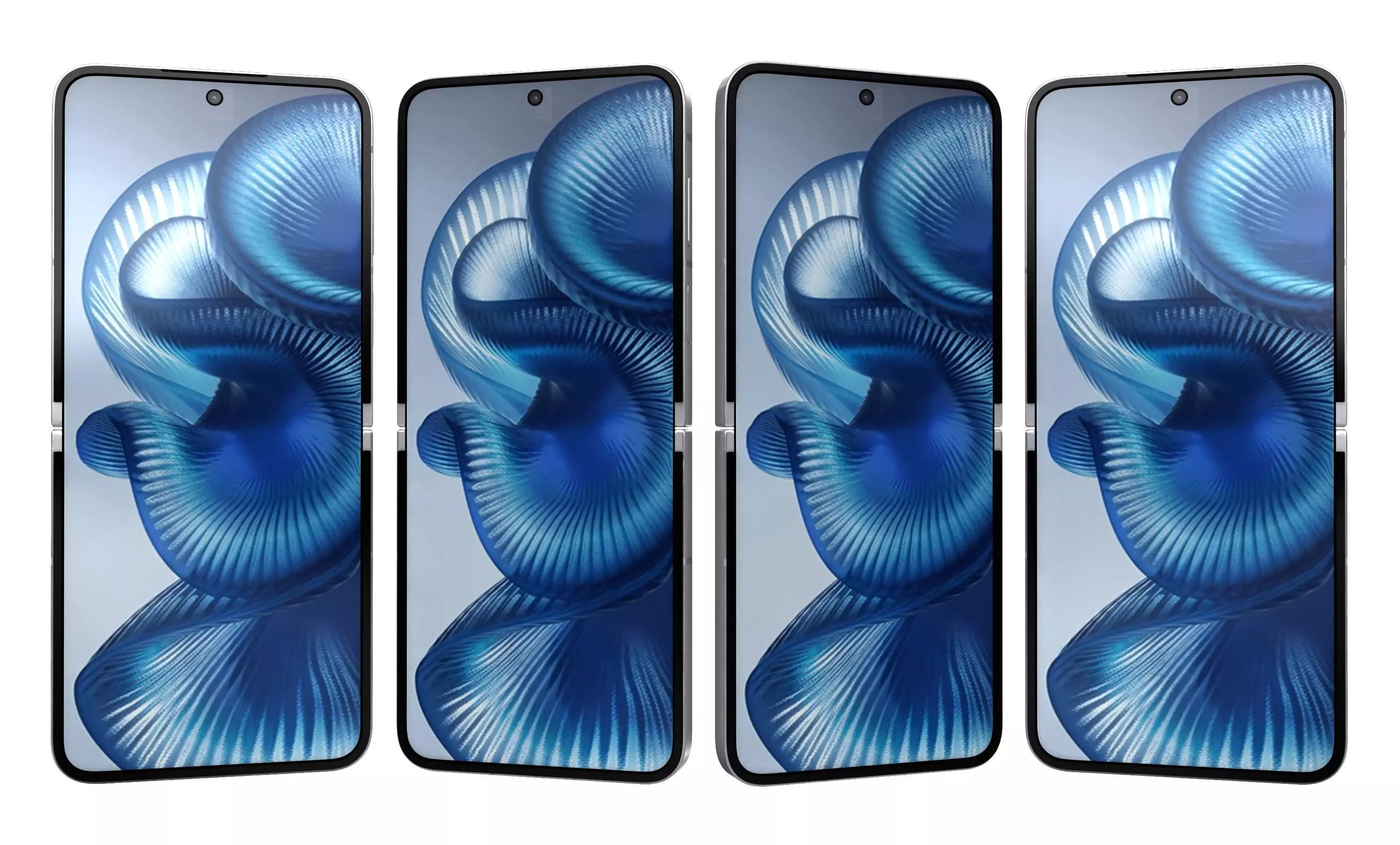 Xiaomi MIX Flip 2 Deep Sea Blue 3D model_4