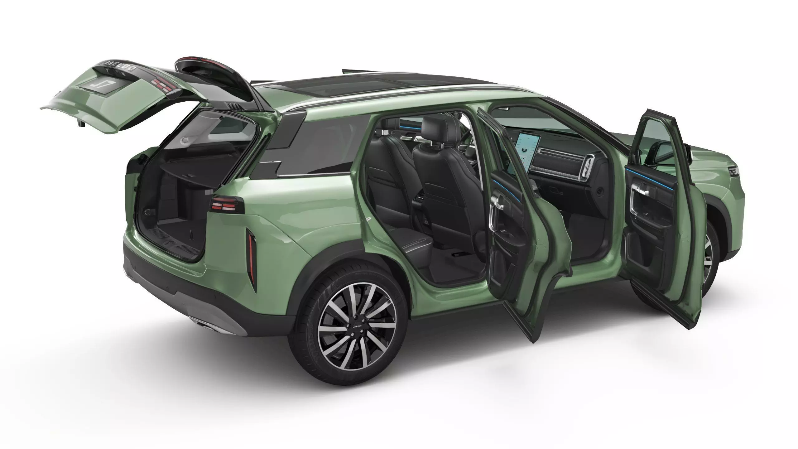 2025 Jaecoo J7 With Interior 3D model_9