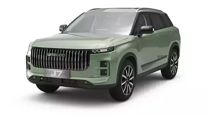 2025 Jaecoo J7 With Interior