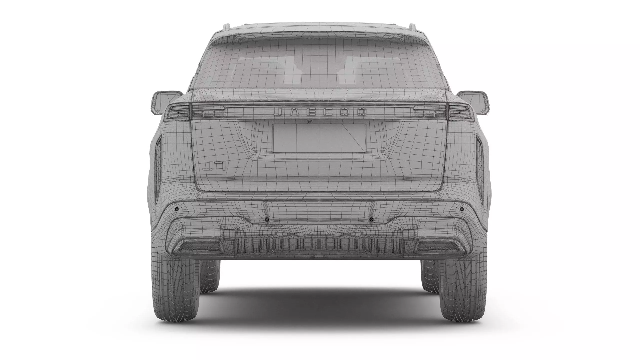 2025 Jaecoo J7 With Interior 3D model_21