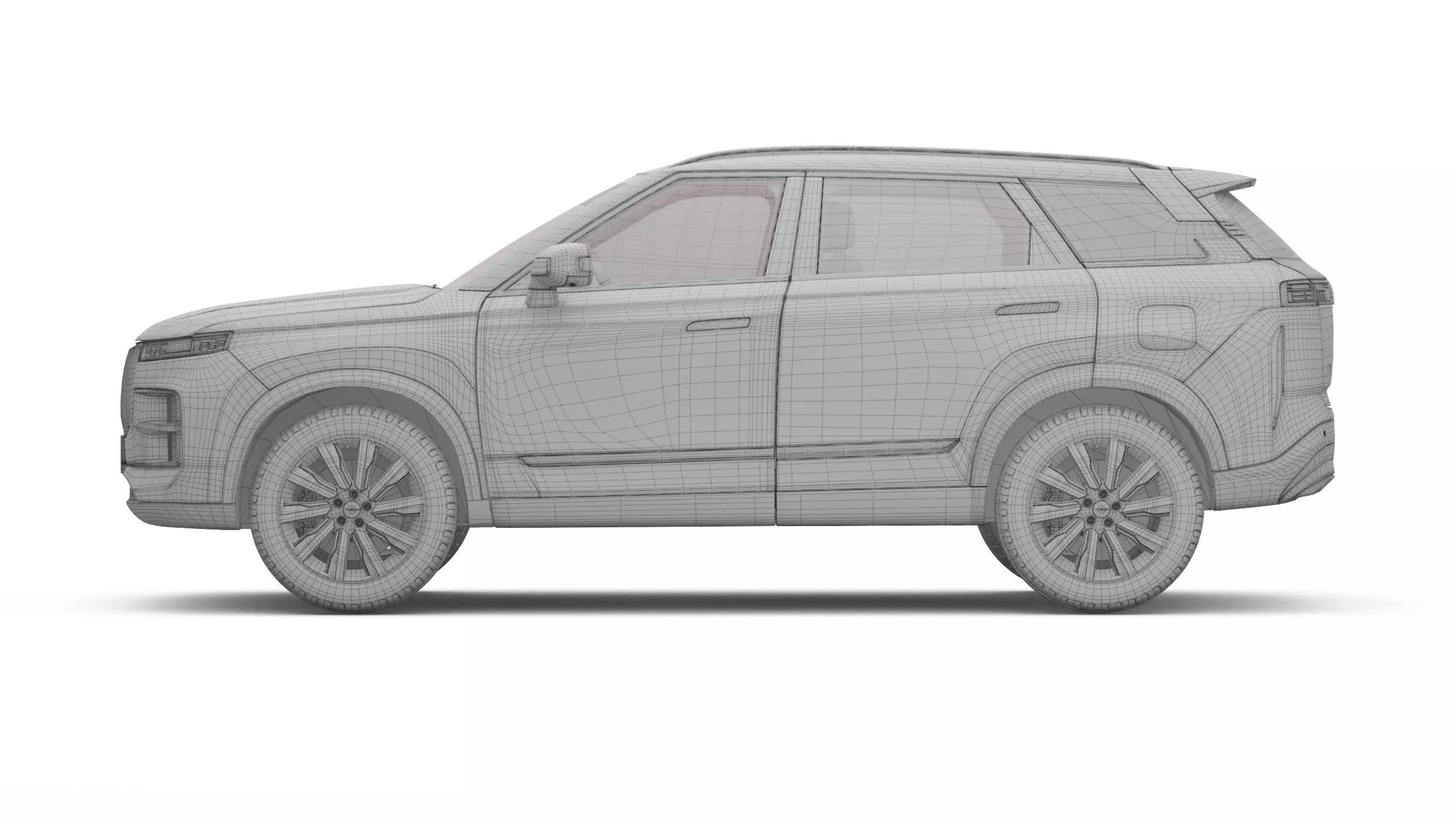 2025 Jaecoo J7 With Interior 3D model_20