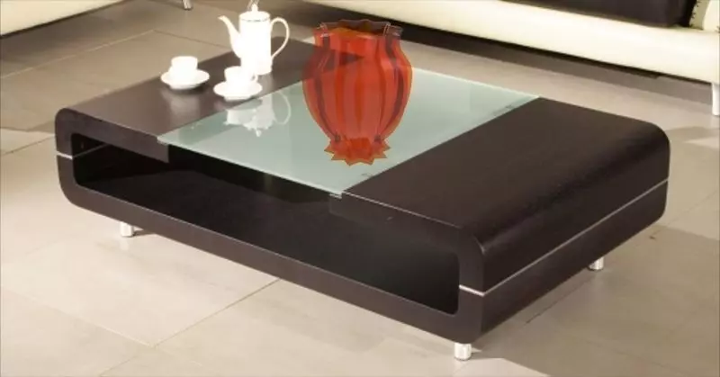 Glass Vase Low-poly 3D model_0