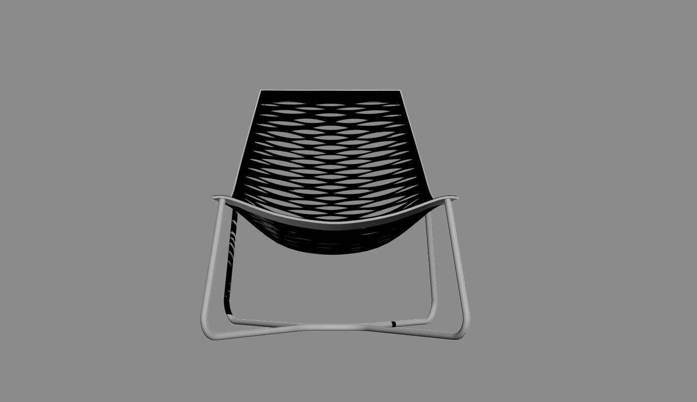 York Lounge Chair by Modloft 3D model_8