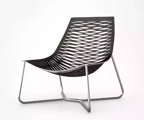 York Lounge Chair by Modloft 3D model