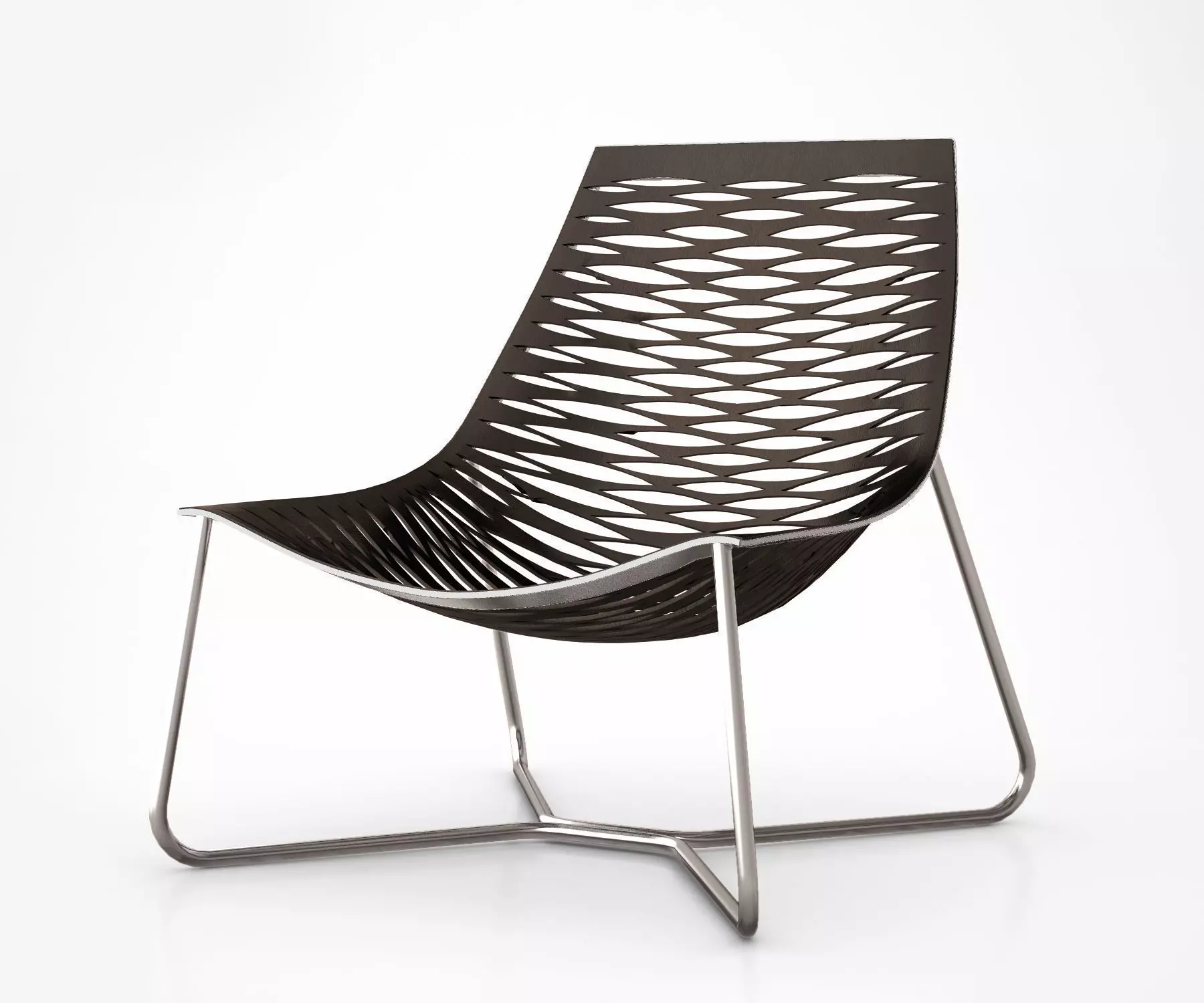 York Lounge Chair by Modloft 3D model_0