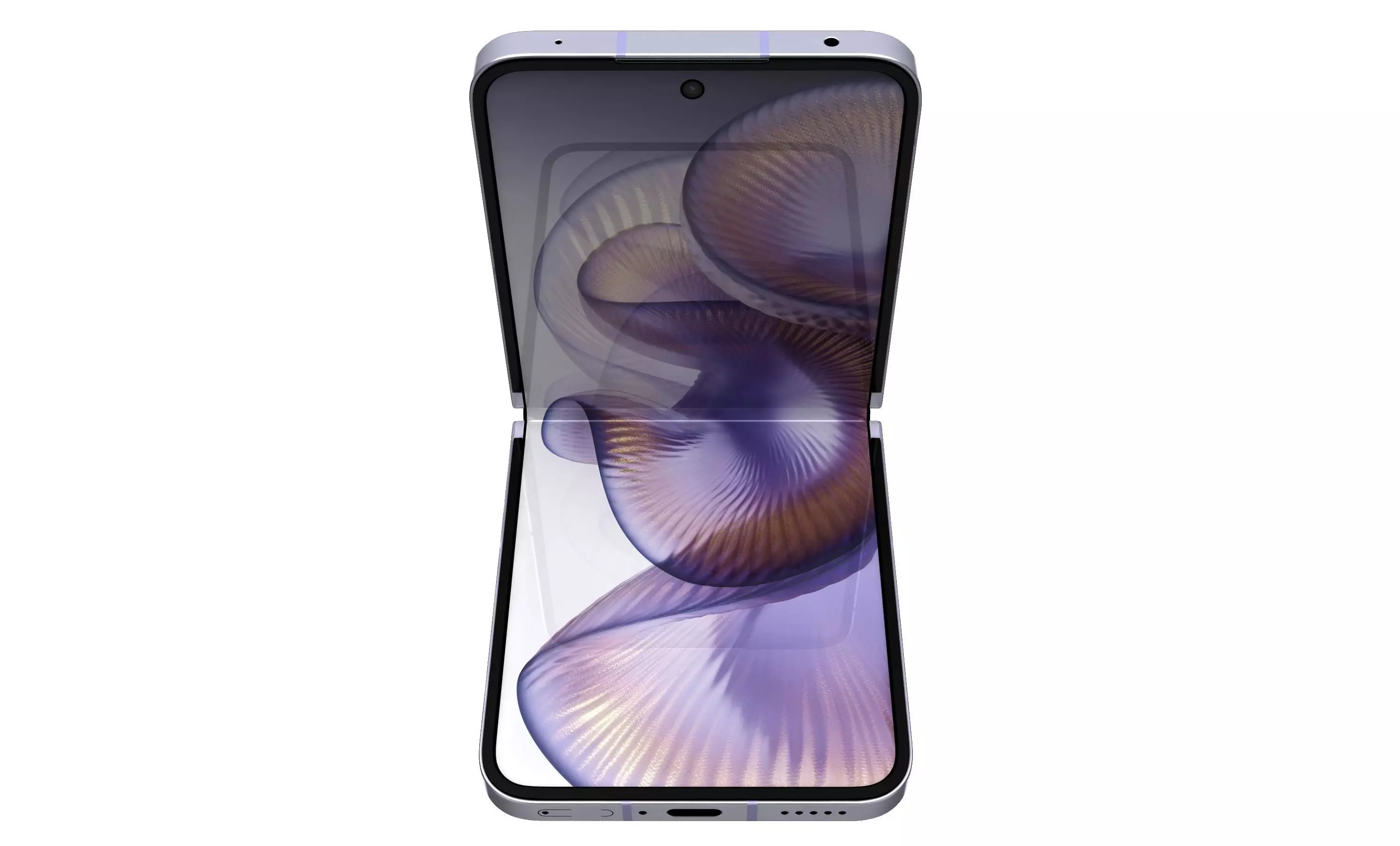 Xiaomi MIX Flip 2 Nebula Purple 3D model_9