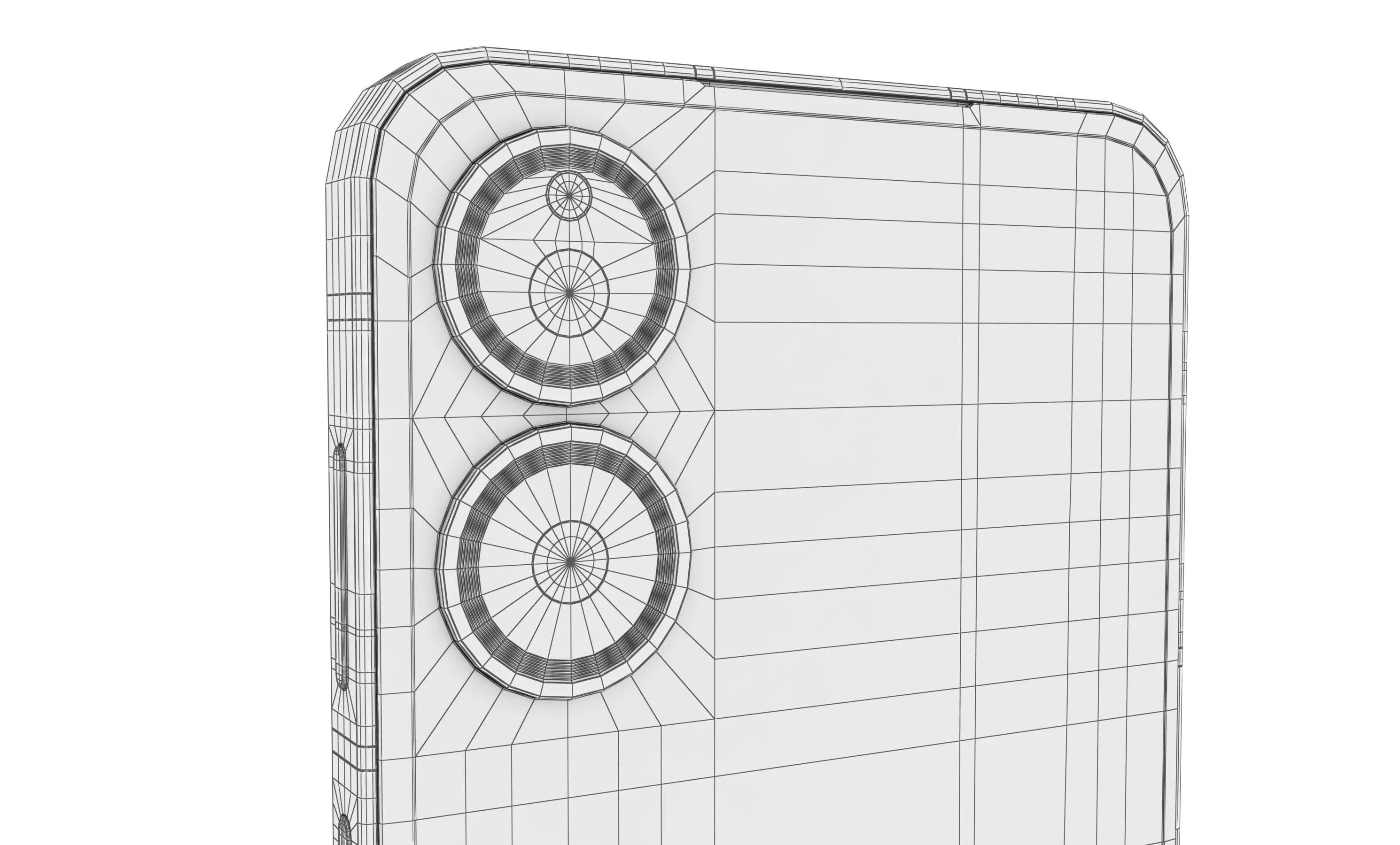 Xiaomi MIX Flip 2 Shell White 3D model_28