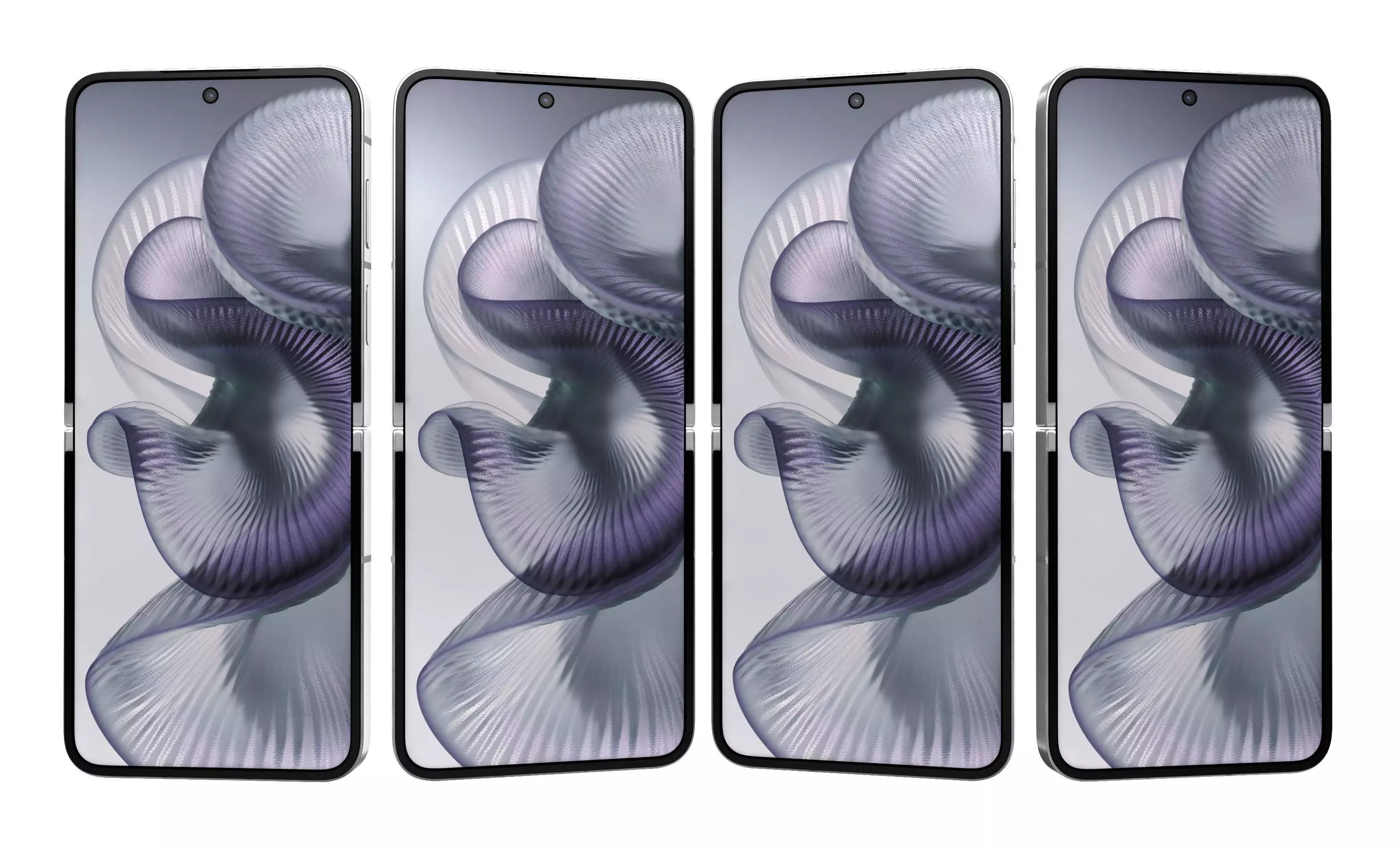 Xiaomi MIX Flip 2 Shell White 3D model_18