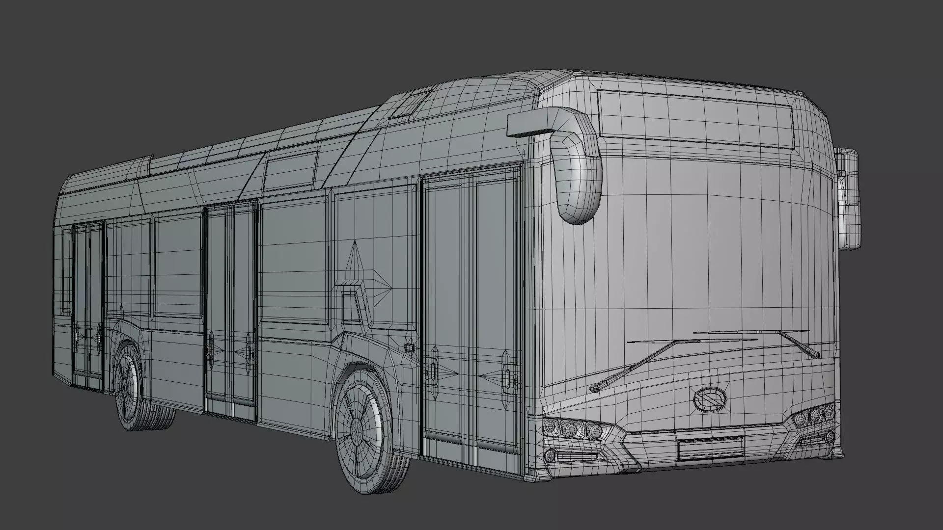 Pesa Link and Solaris Urbino 3D Model Collection_3