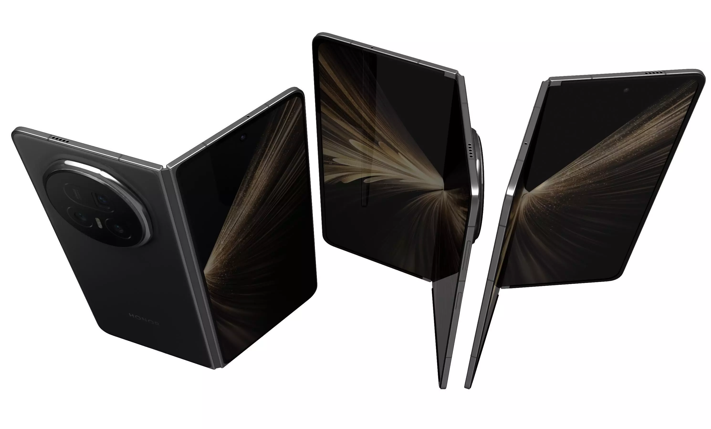 Honor Magic V5 Black 3D model_27