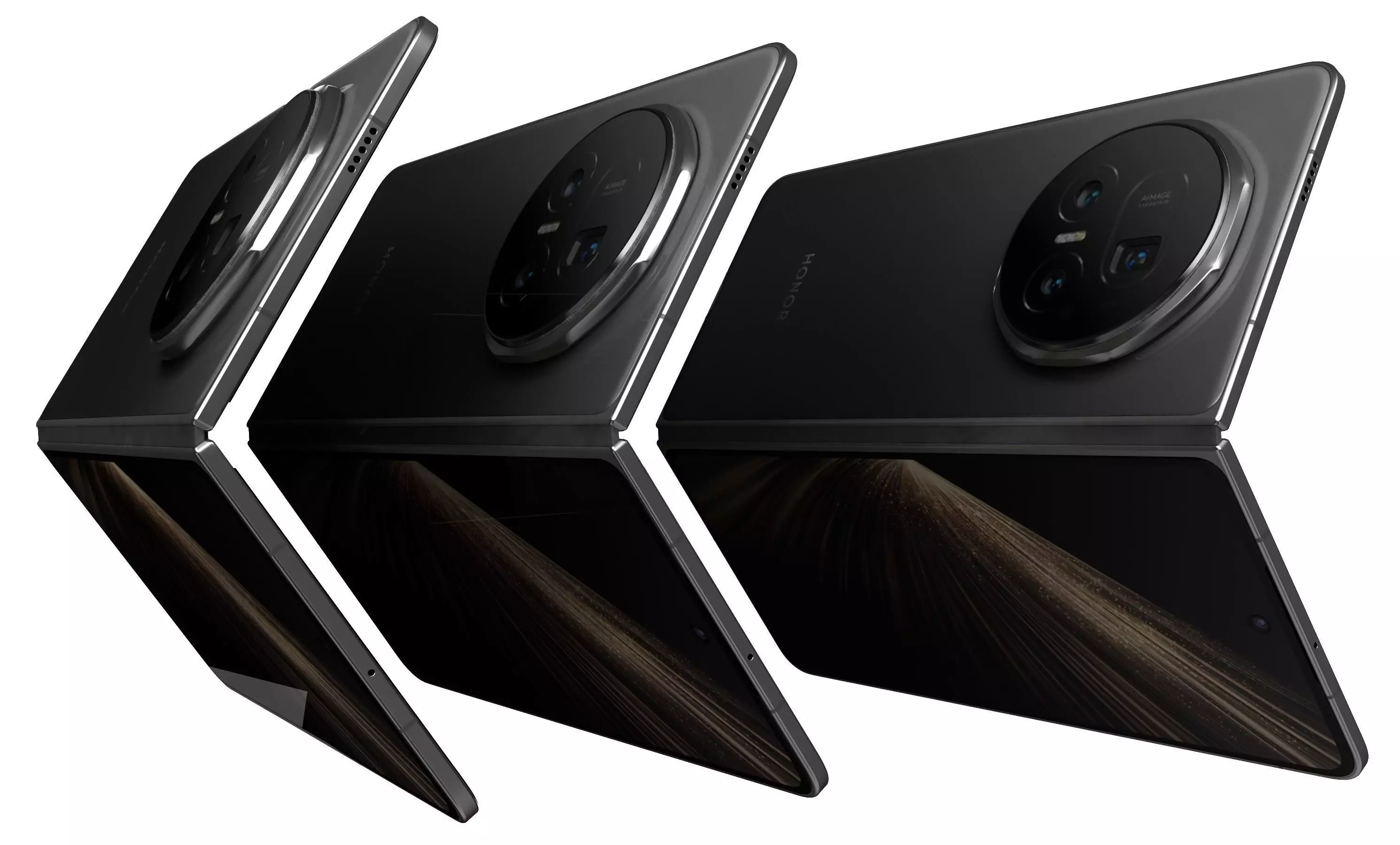 Honor Magic V5 Black 3D model_7