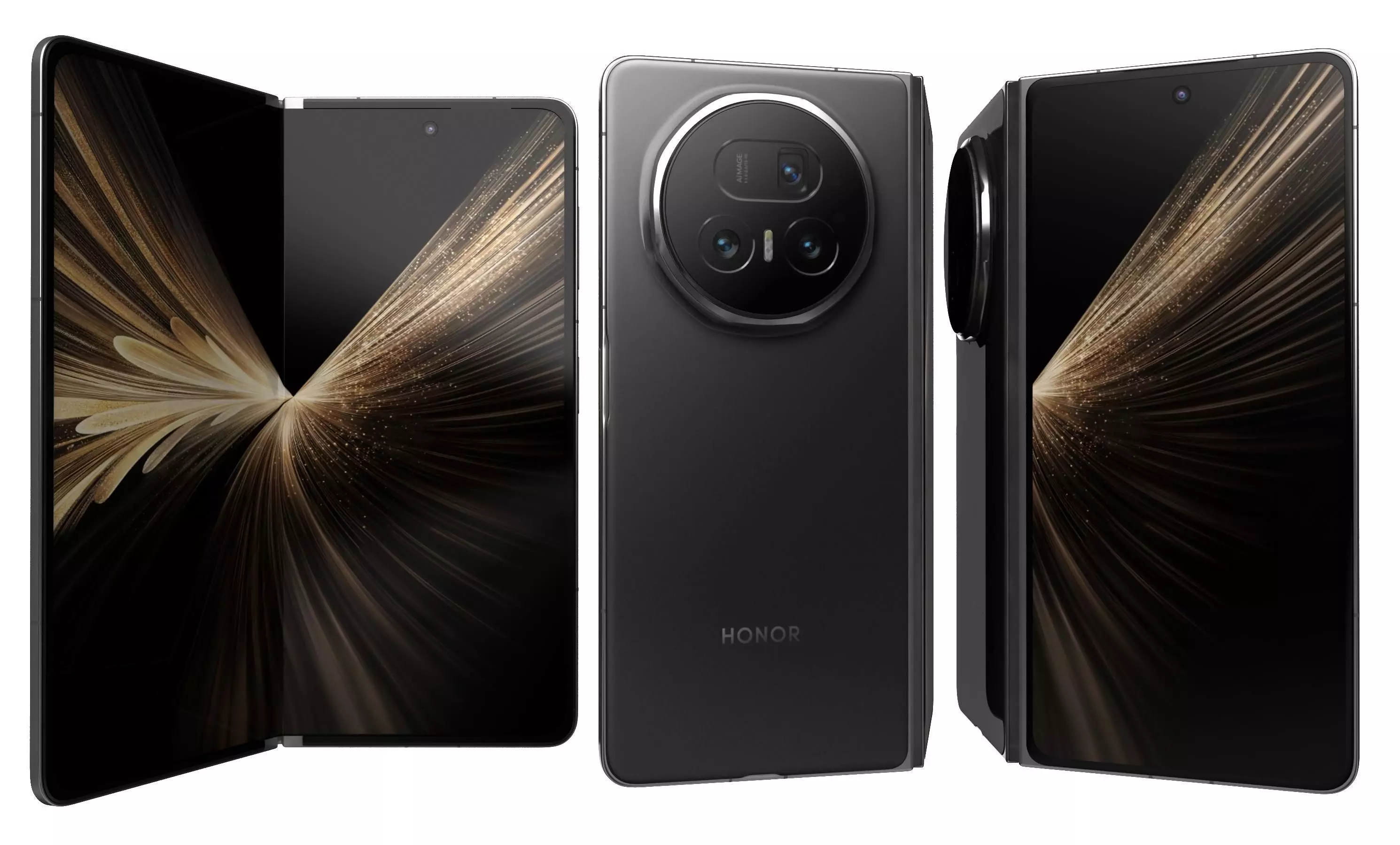 Honor Magic V5 Black 3D model_26