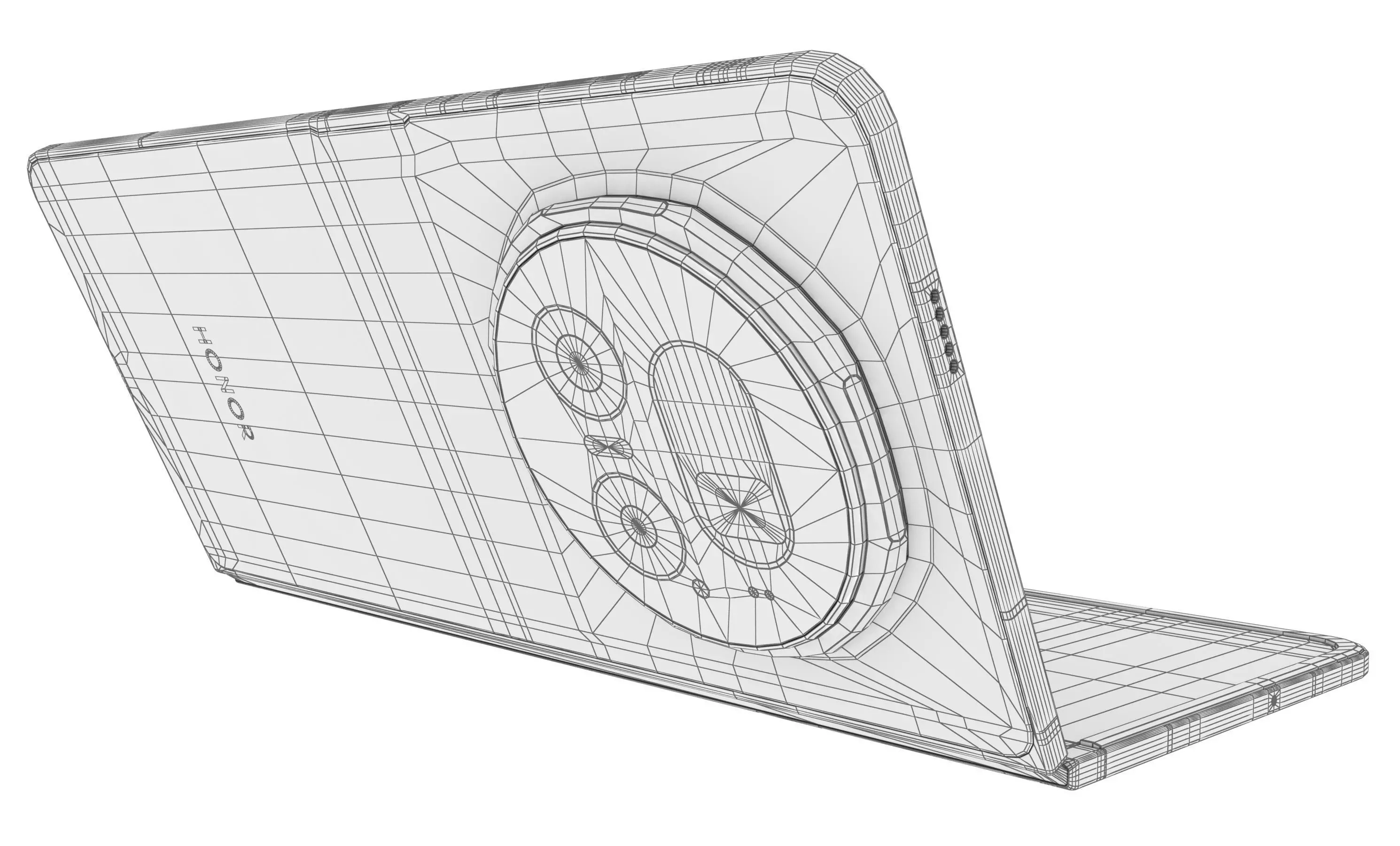 Honor Magic V5 Black 3D model_14