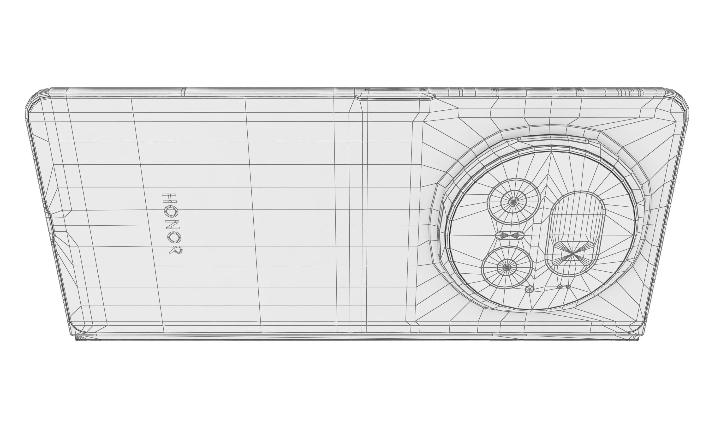 Honor Magic V5 Black 3D model_15