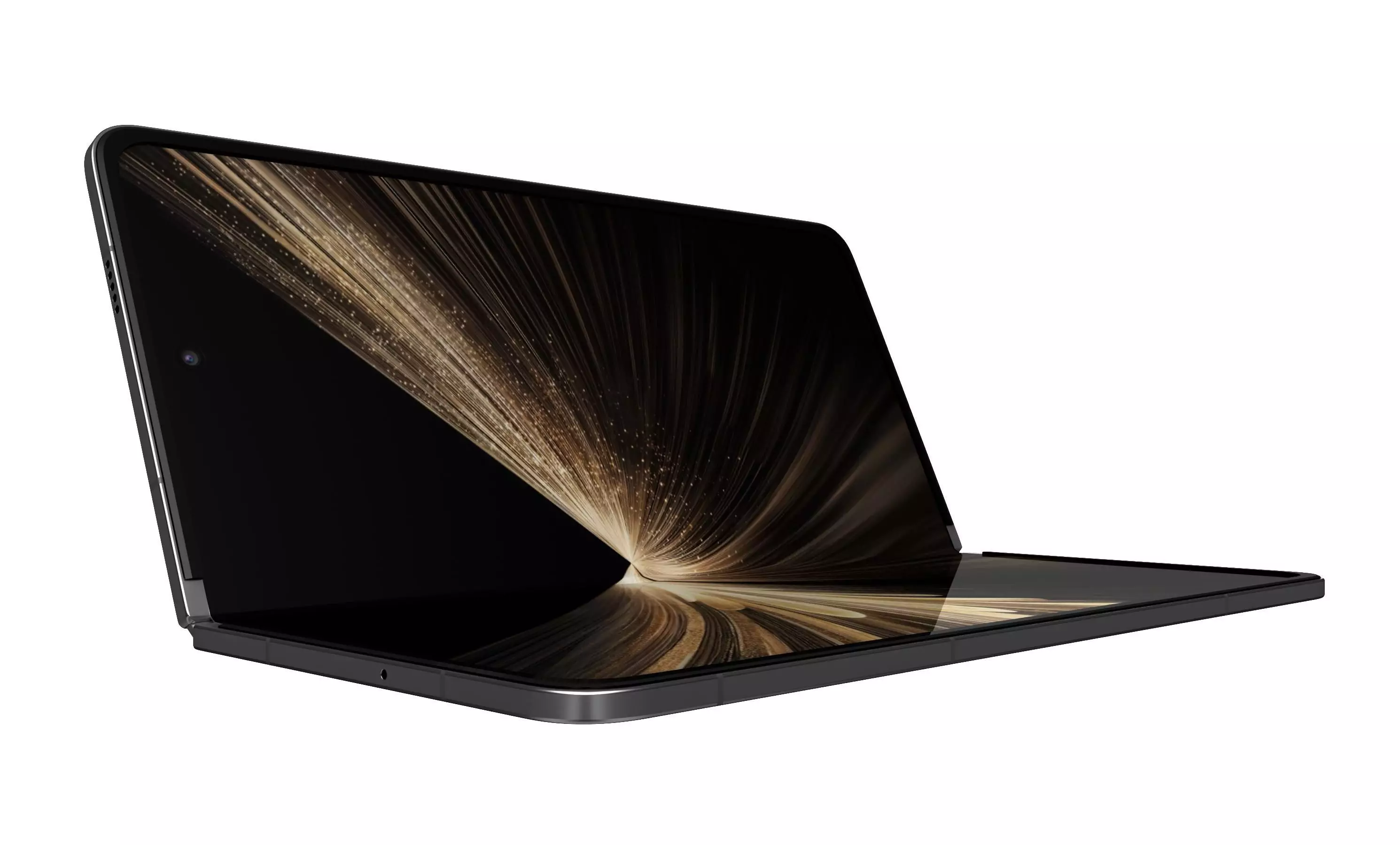 Honor Magic V5 Black 3D model_1