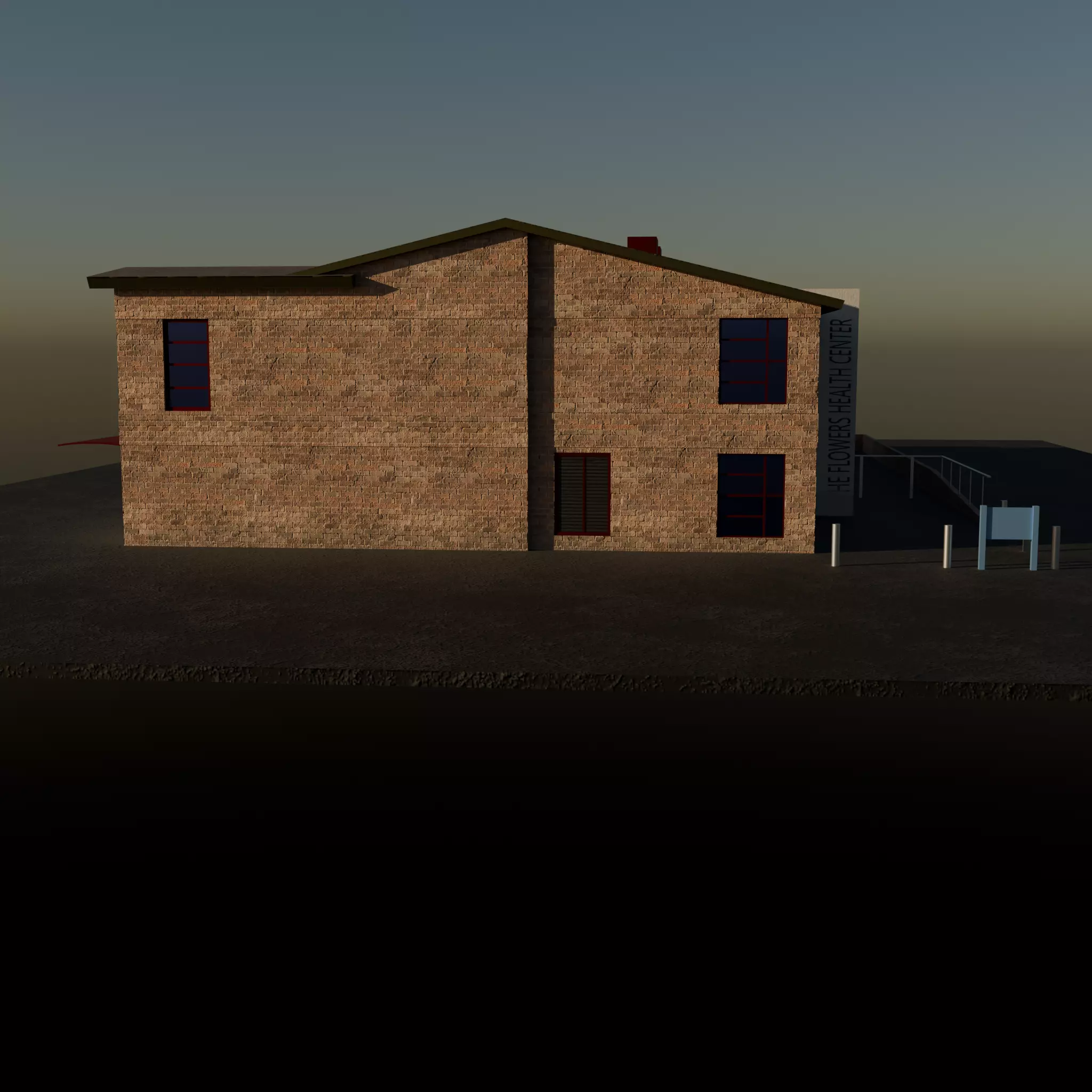 The-Forge-Health-Group Low-poly 3D model Low-poly 3D model_5