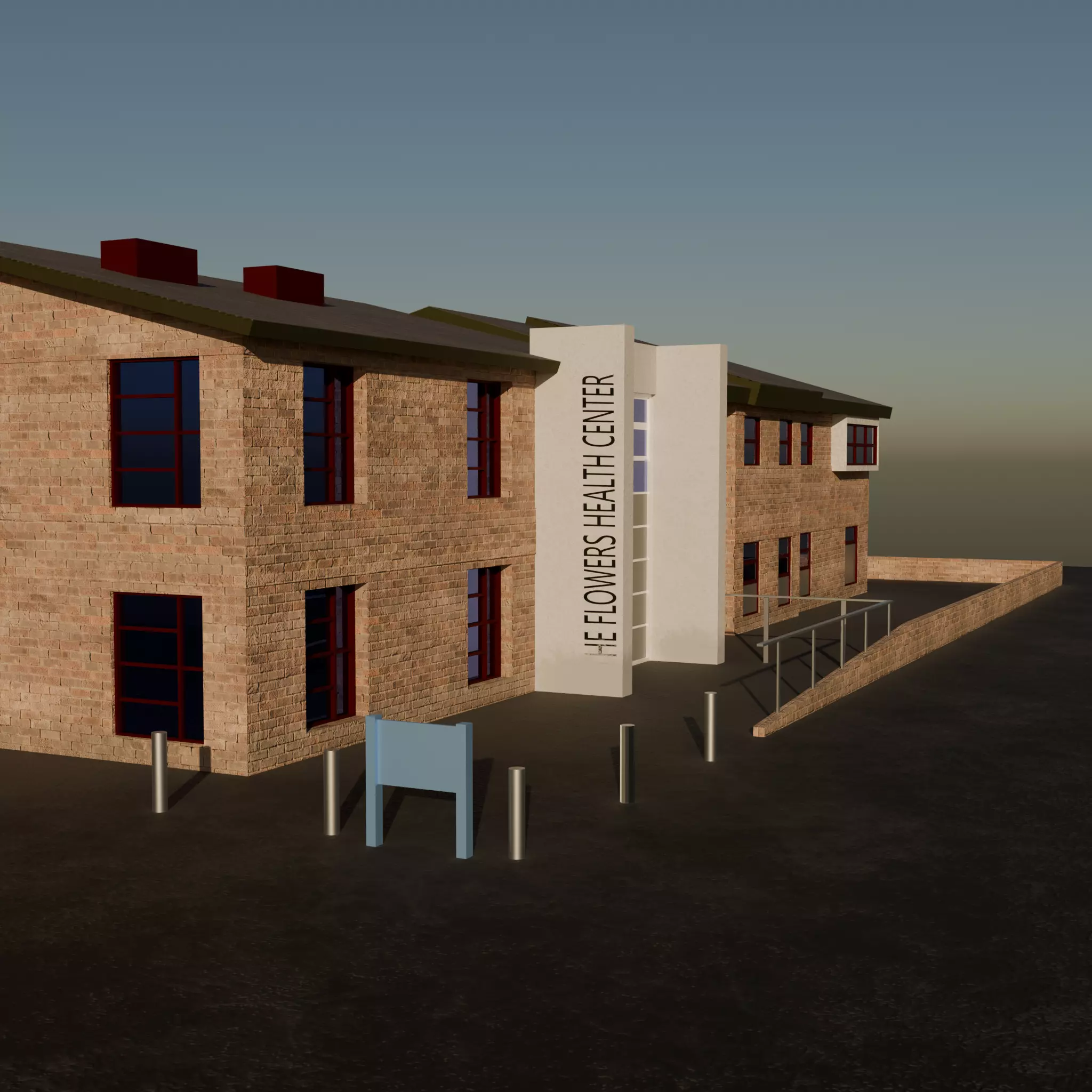 The-Forge-Health-Group Low-poly 3D model Low-poly 3D model_0