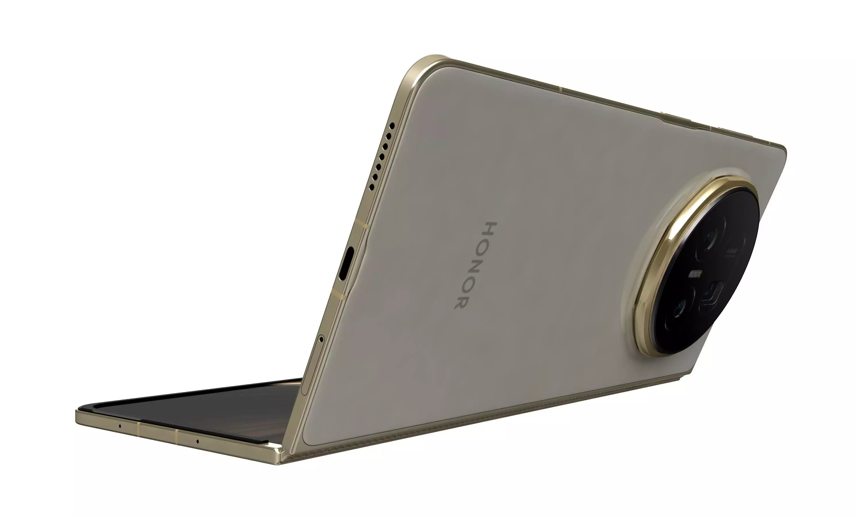 Honor Magic V5 Ivory White 3D model_24